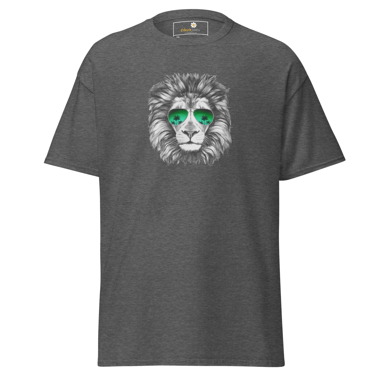 T-shirt classique homme - WILDLIFE FUN LION GLASSES - BIG
