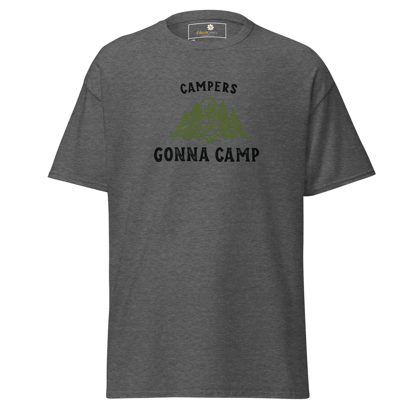 Unisex classic t-shirt - ADVENTURE CAMPERS GONNA CAMP - BIG