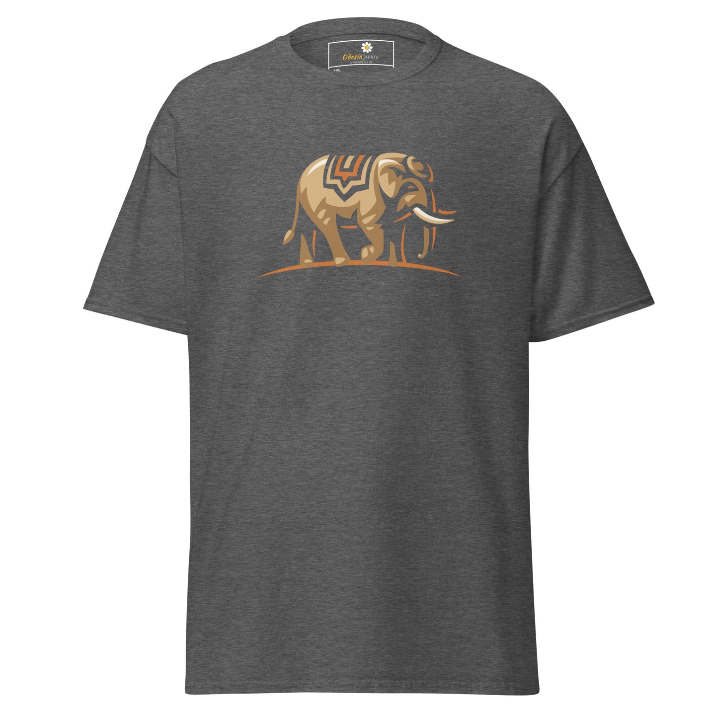 T-shirt classique pour homme - ÉLÉPHANT INDIEN FAUNE - GRAND