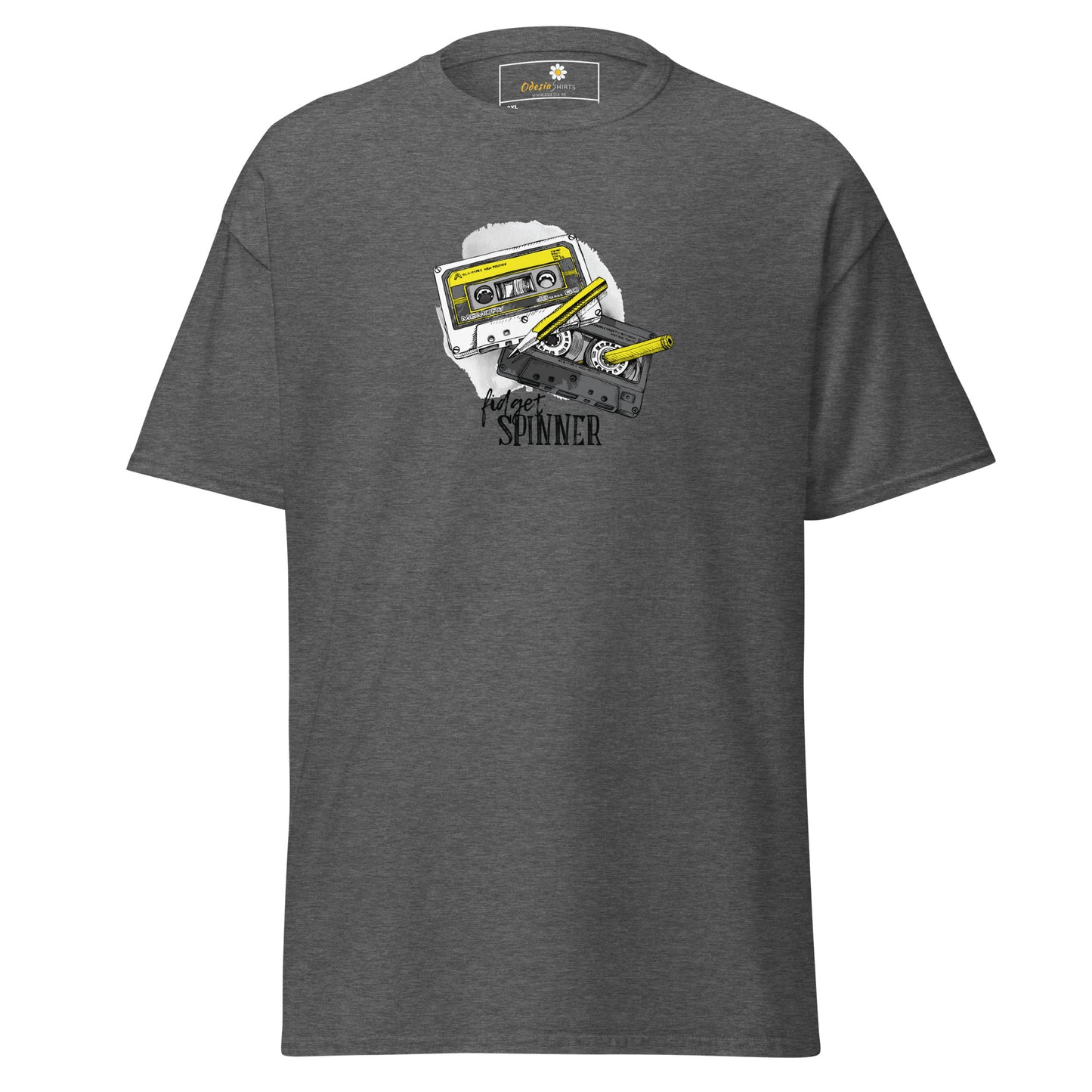 Unisex classic t-shirt - MUSIC TAPE SPINNER - BIG
