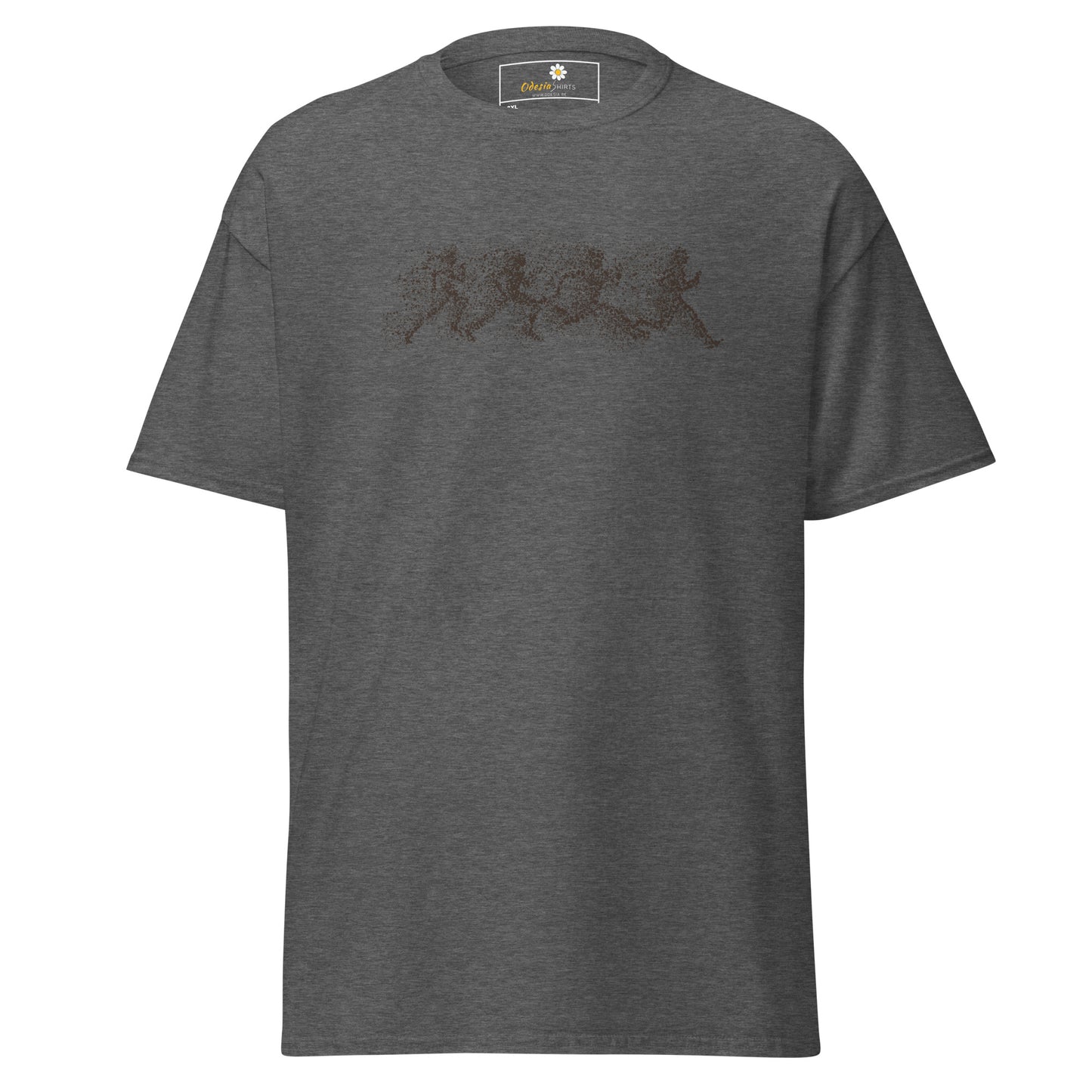 T-shirt classique unisexe - Motif à pois abstraits pour homme - Grande taille