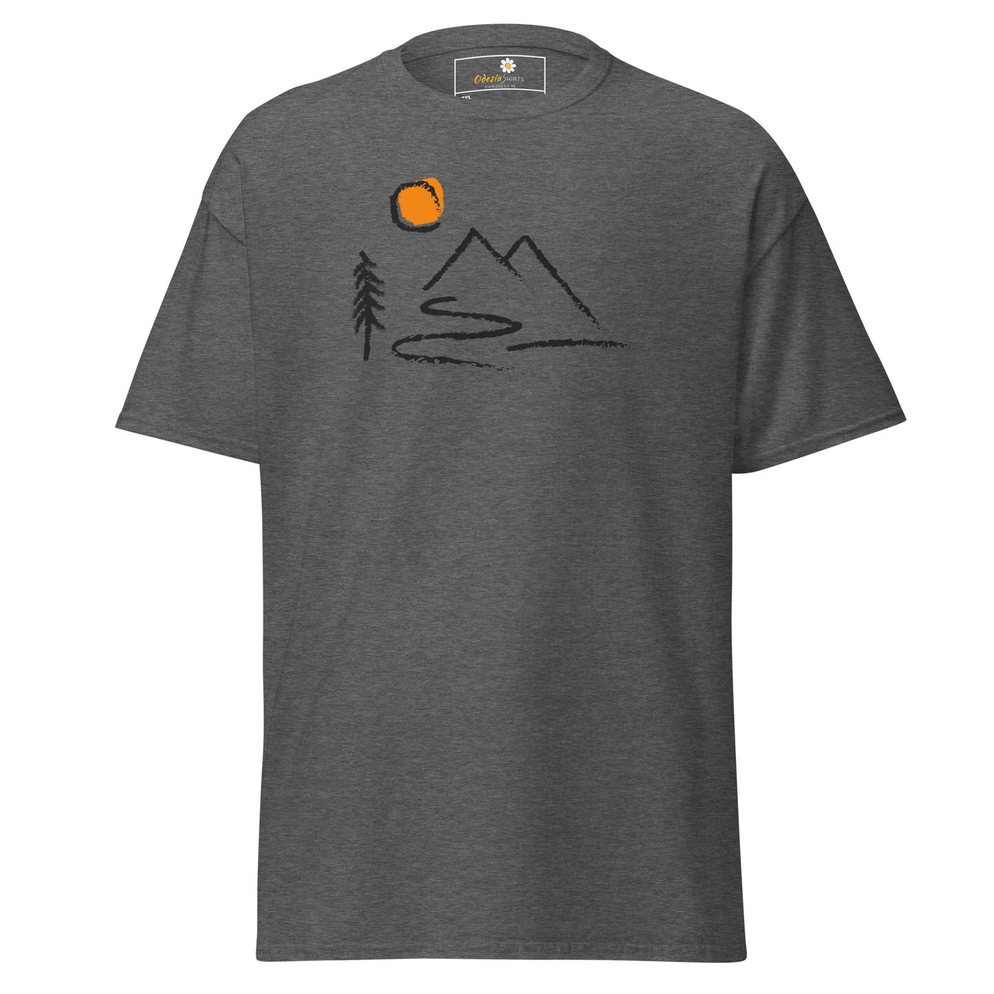 Unisex classic t-shirt - ADVENTURE OIUTDOORS FUN - BIG