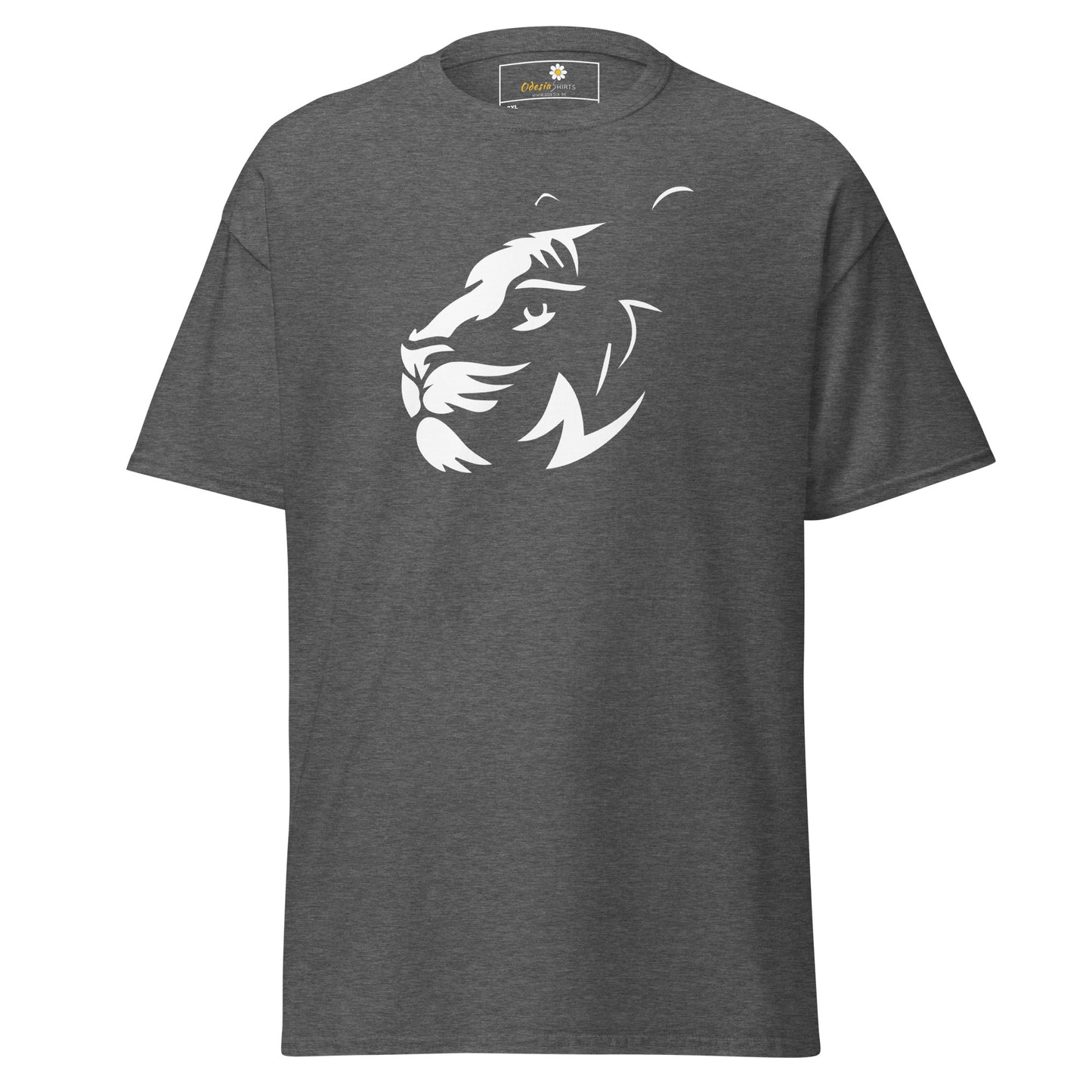 Klassiek T-shirt voor heren - WILDLIFE BIG CAT HEAD - GROOT