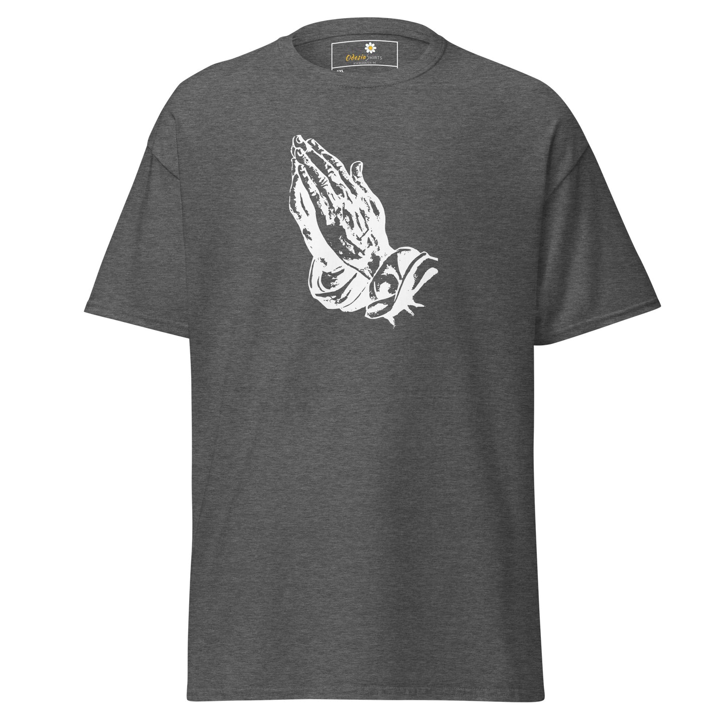 Unisex classic t-shirt - SPIRITUAL PRAYING HANDS - BIG