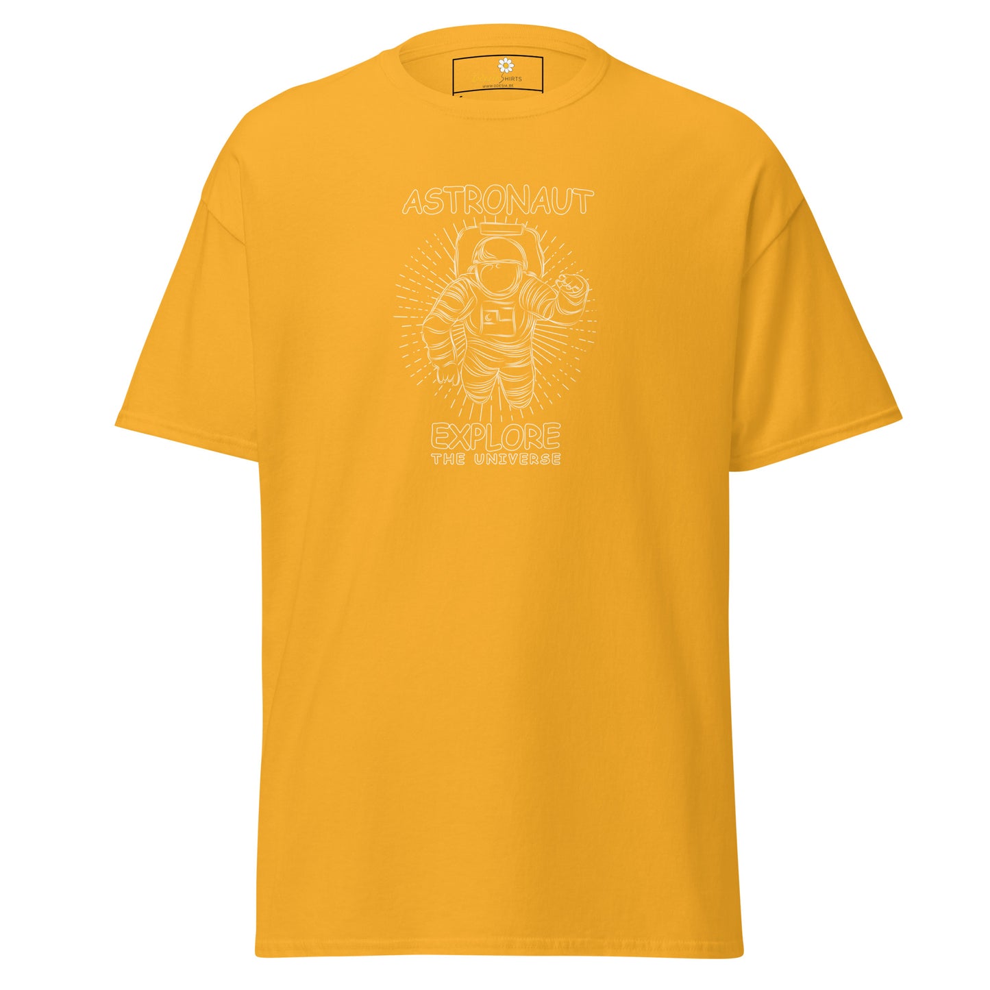 T-shirt classique unisexe - ASTRONAUT EXPLORE UNIVERSE - REGULAR