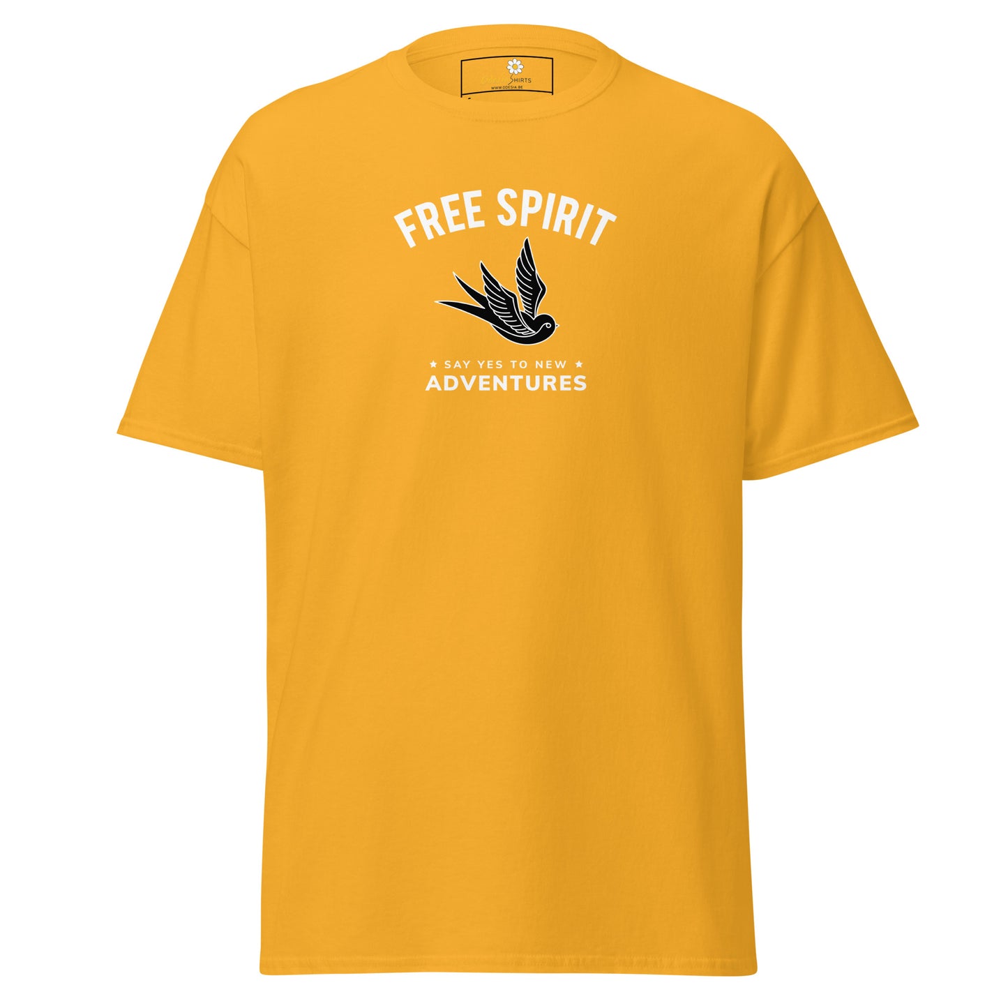 Unisex classic t-shirt - SPIRITUAL FREE SPIRIT SAY YES - REGULAR