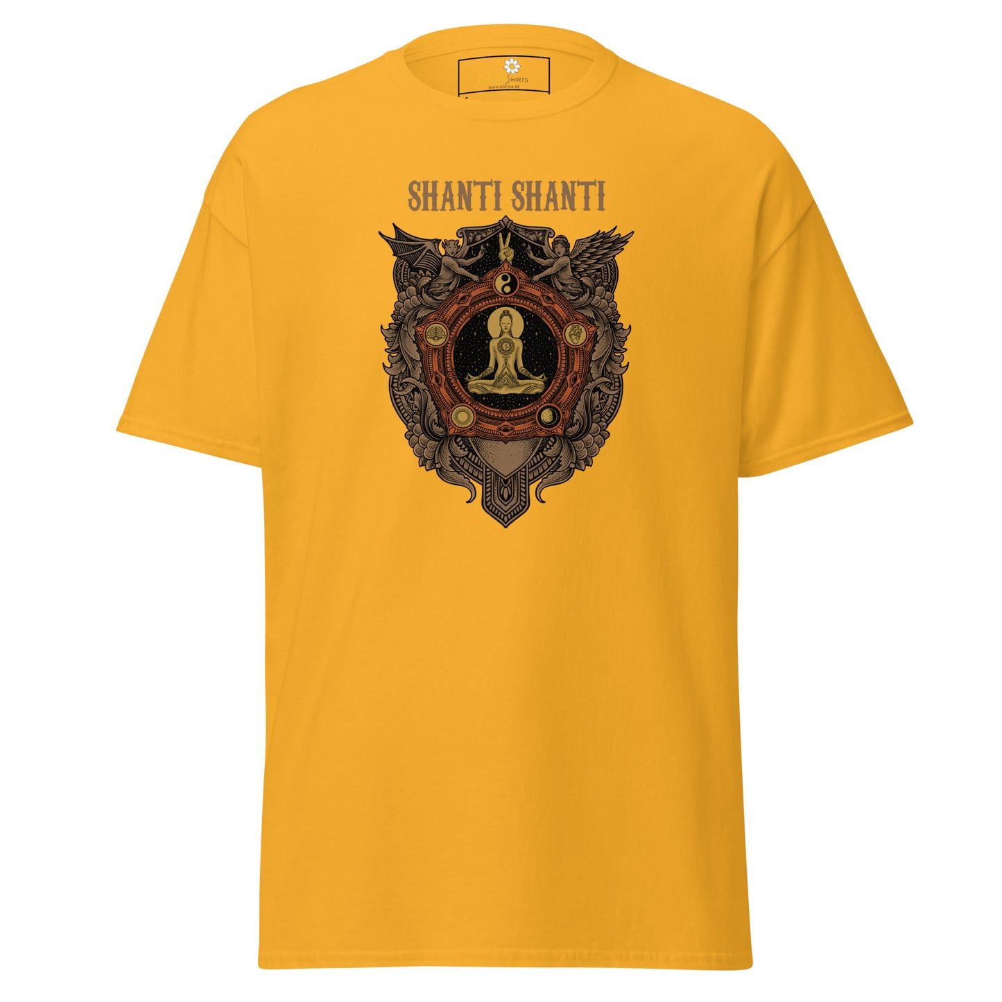 Unisex classic t-shirt - SPIRITUAL SHANTI SHANTI - REGULAR