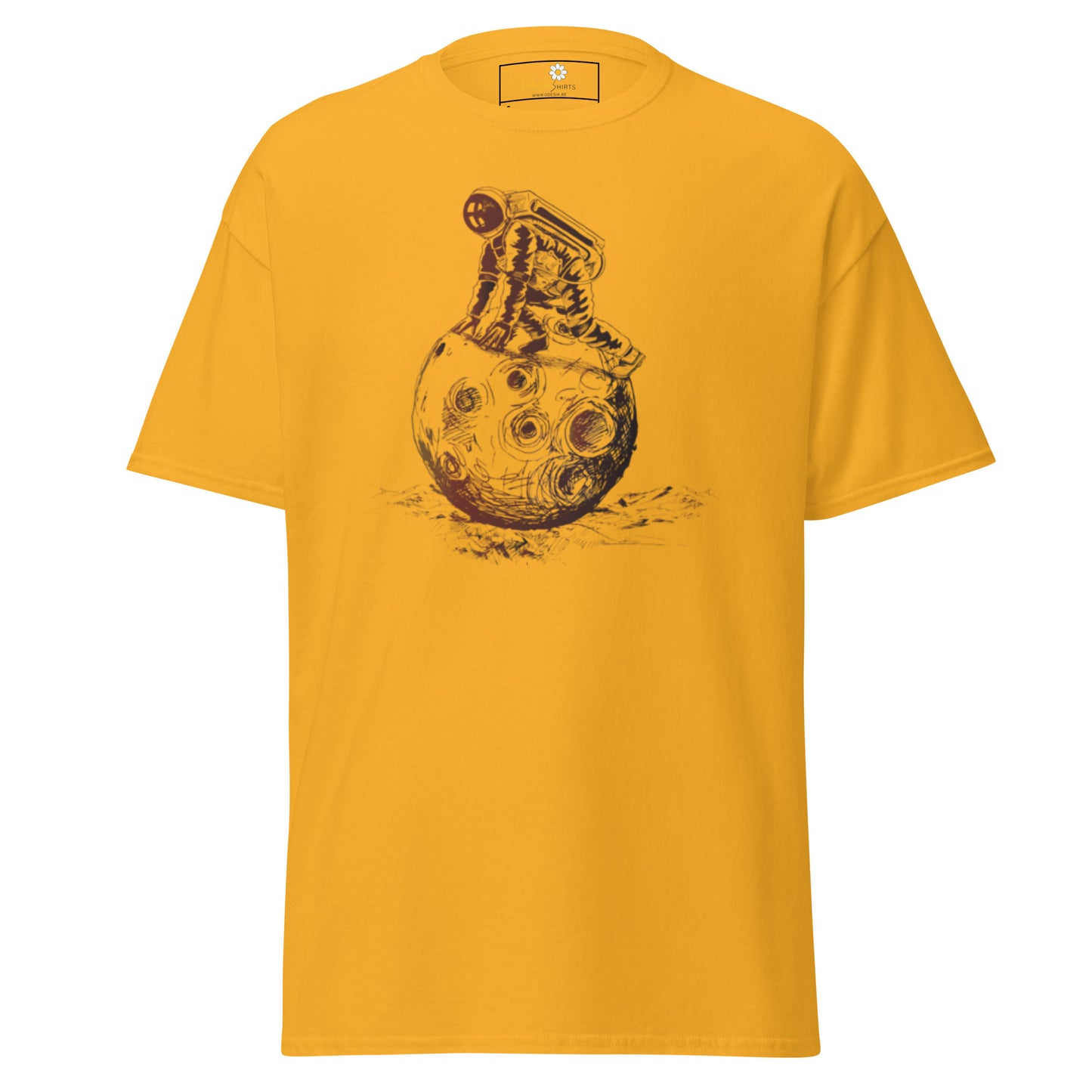 Unisex classic t-shirt - ASTRONAUT PLAYING SPACE - REGULAR