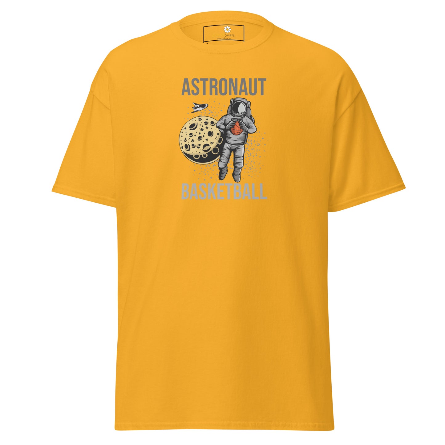Unisex klassiek t-shirt - ASTRONAUT BASKETBAL - REGULAR
