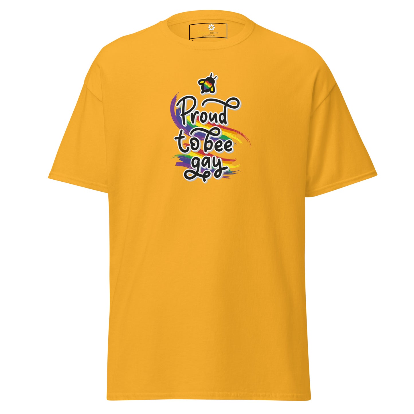 T-shirt classique unisexe - LGBTQ PROUD BEE GAY - RÉGULIER