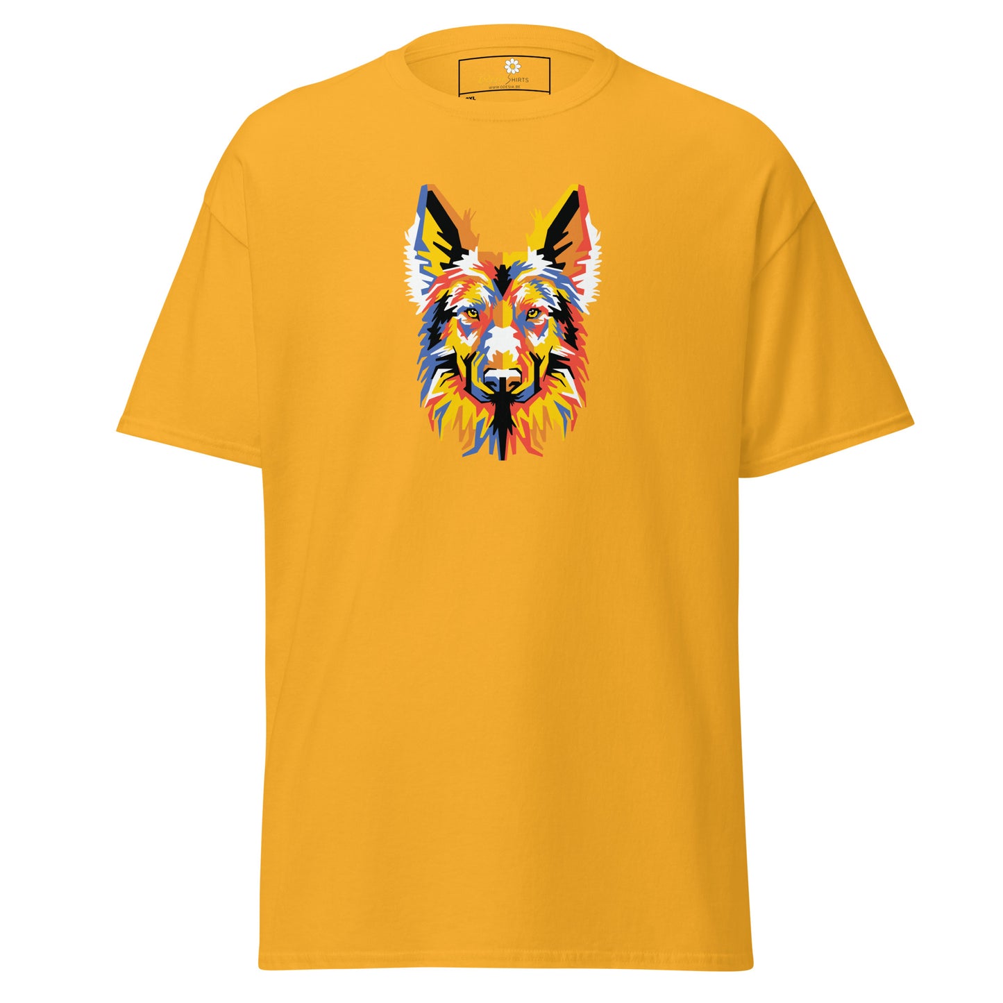 T-shirt classique unisexe - ANIMAUX DG HEAD - GRAND