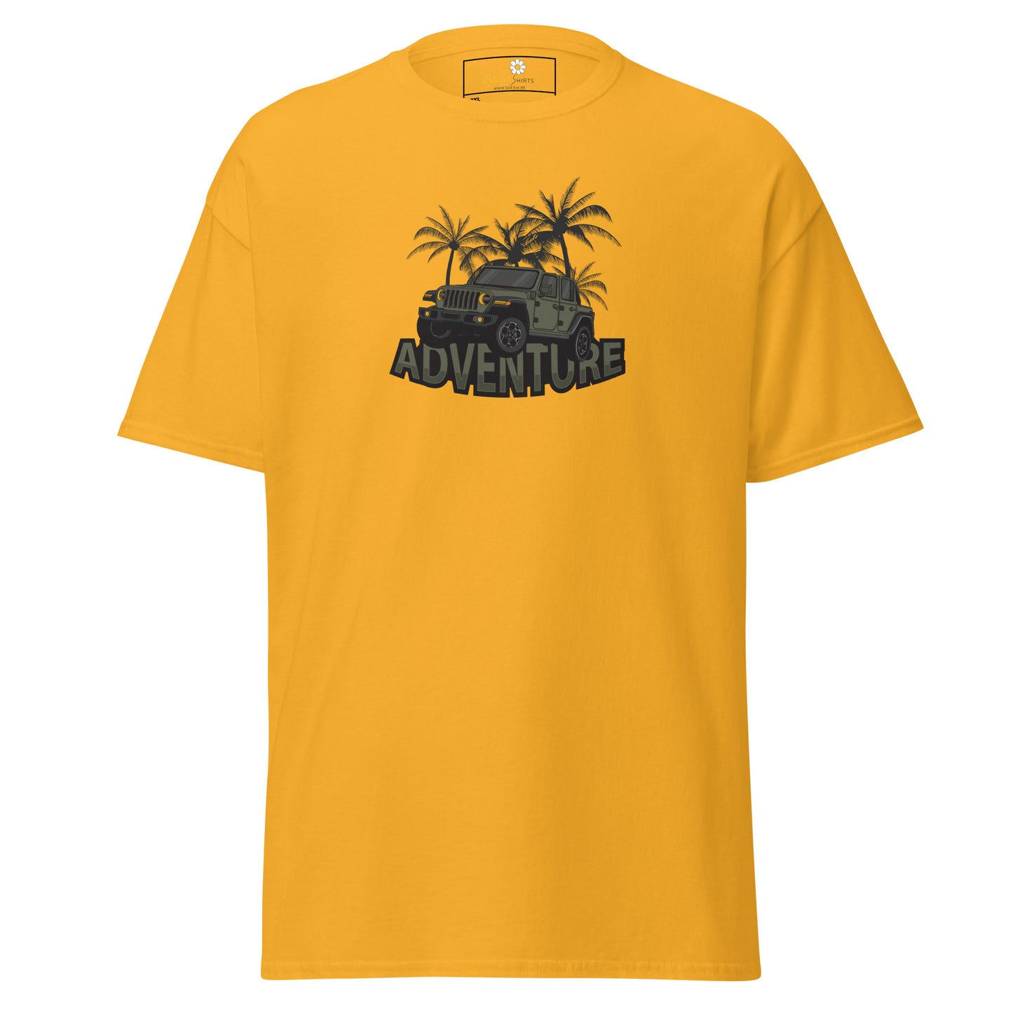 Unisex classic t-shirt - ADVENTURE OFF-ROAD 4x4 - BIG