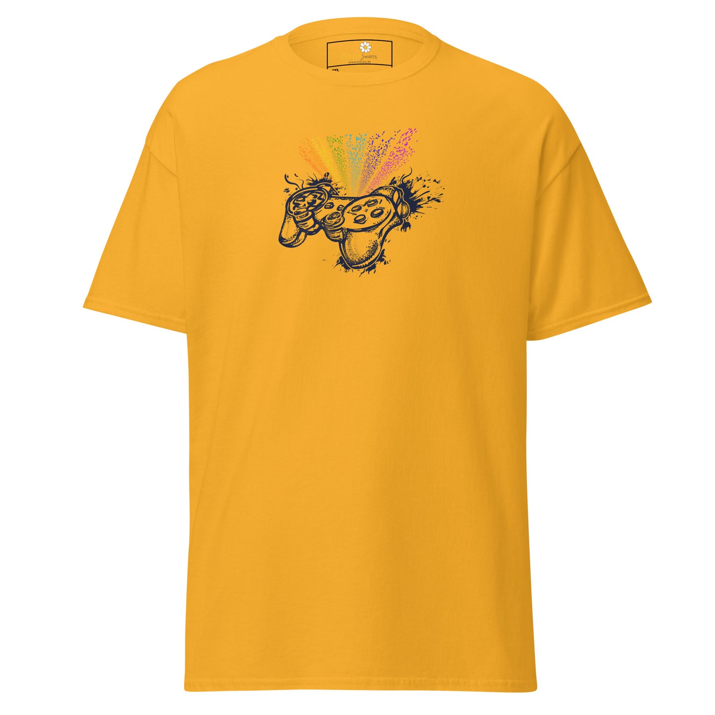 Unisex classic t-shirt - GAMERS COLORFUL CONTROLLER - BIG
