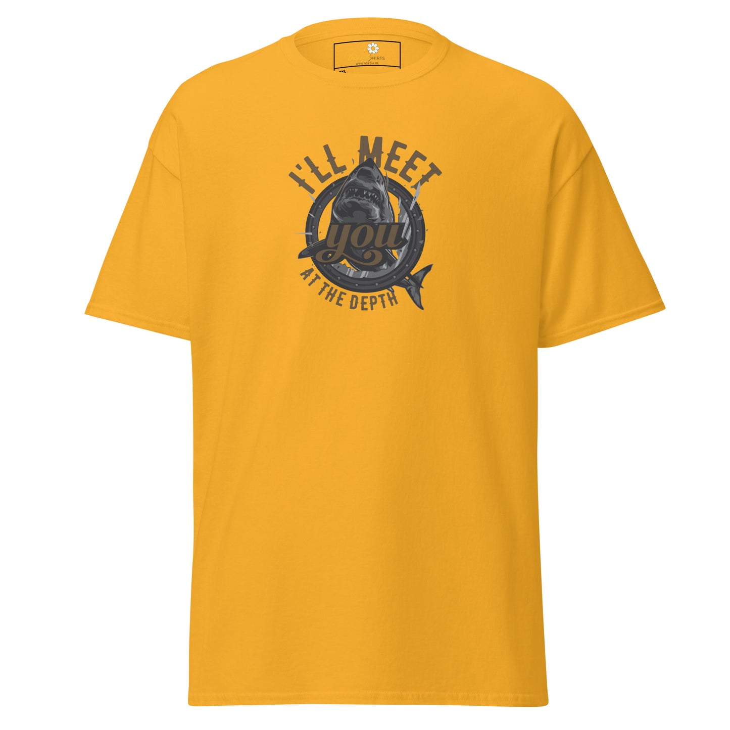 Unisex classic t-shirt - SEALIFE ILL MEET YOU AT THE DEPTH - BIG