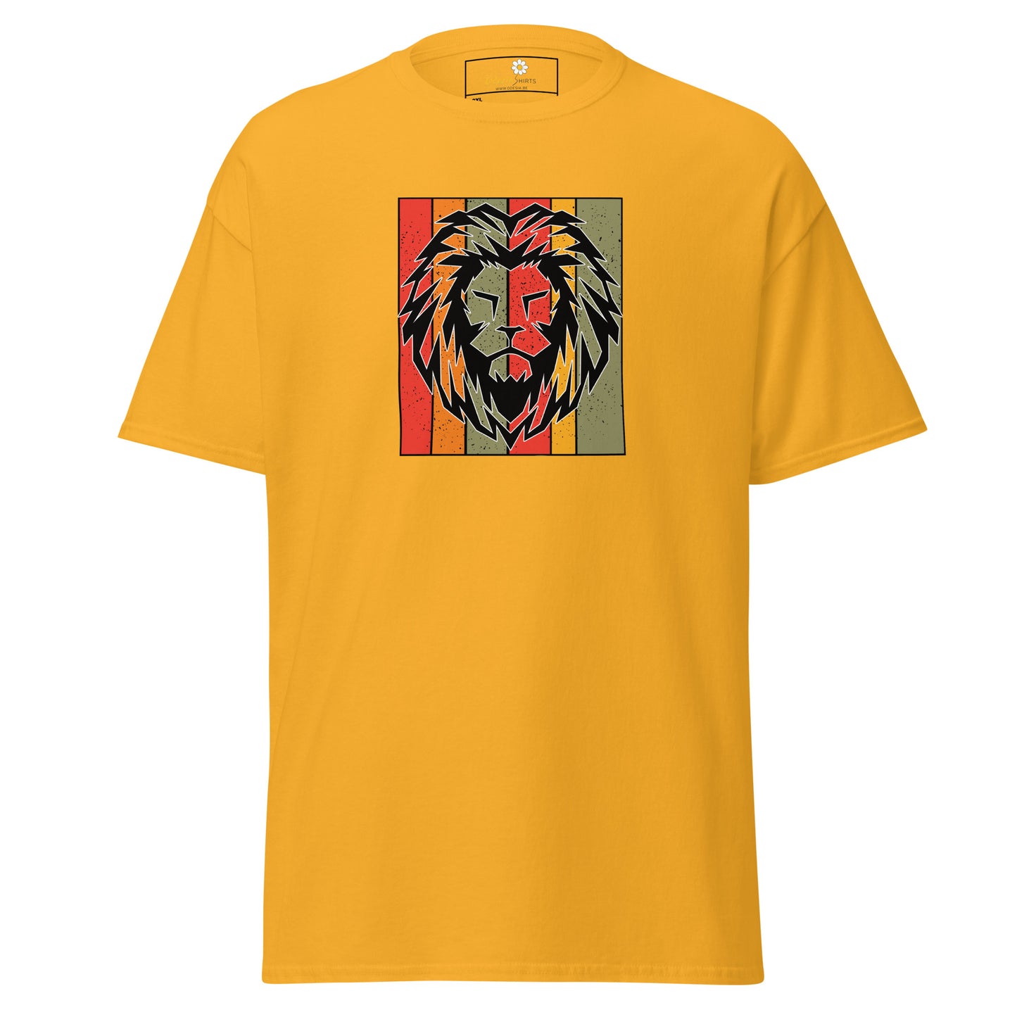 T-shirt classique homme - WILDLIFE LION HEAD - BIG