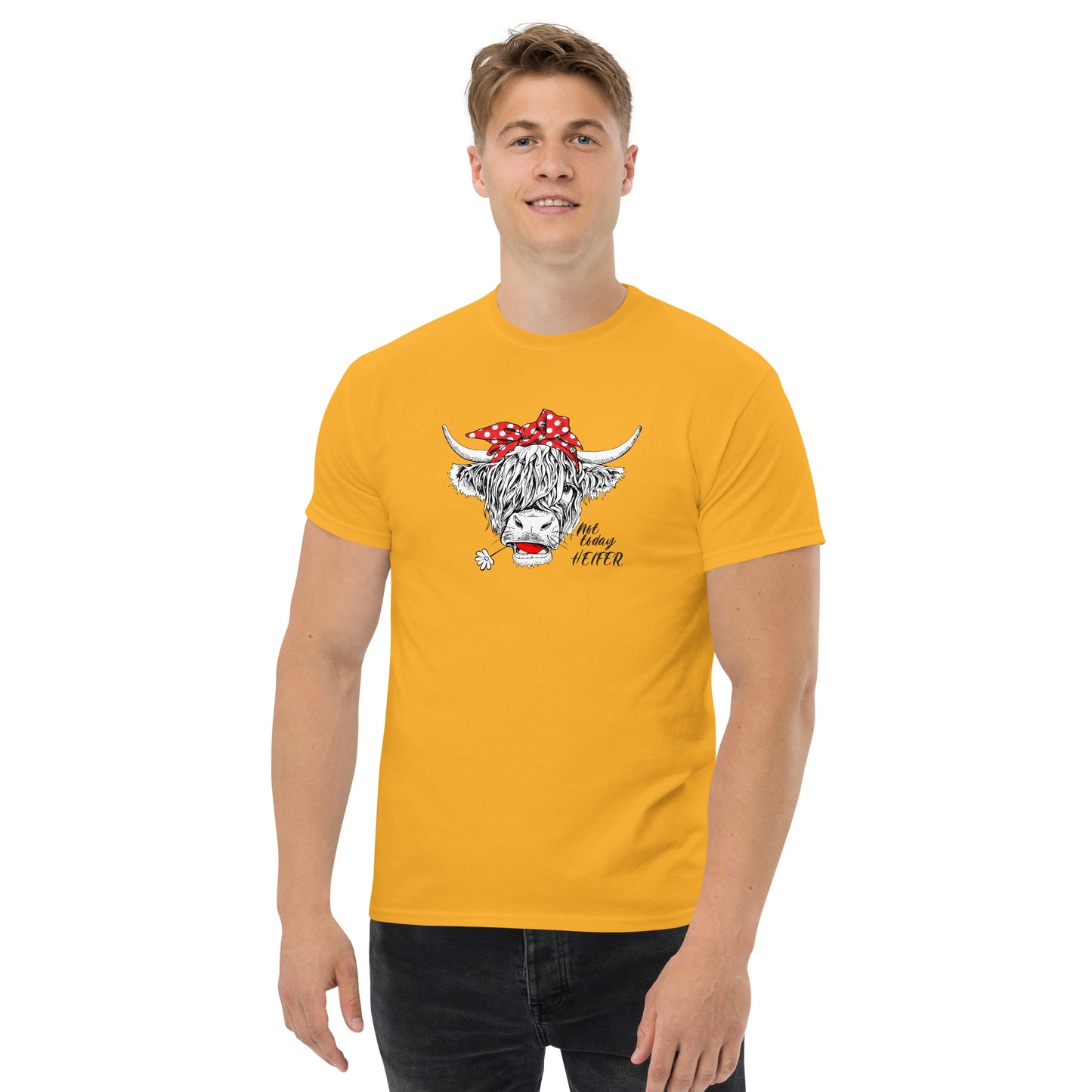 T-shirt classique unisexe - ANIMALS NOT TODAY - GRAND