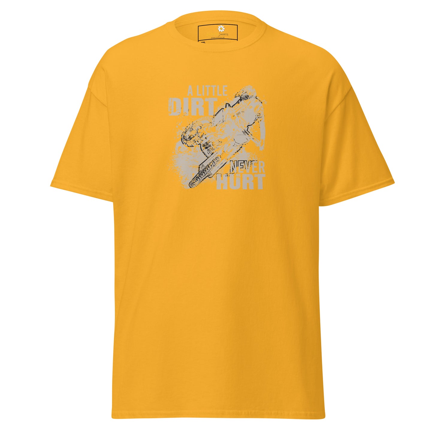 Unisex classic t-shirt - ADVENTURE DIRT NEVER HURT - BIG
