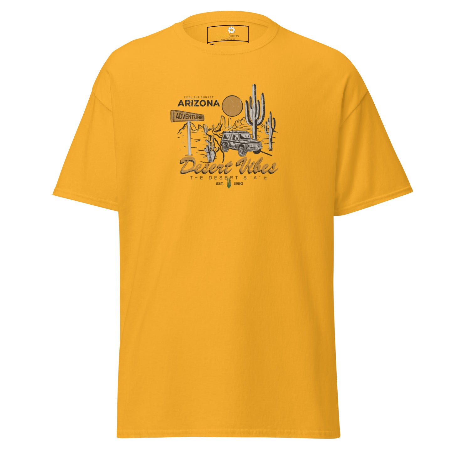 Unisex classic t-shirt - ADVENTURE DESERT VIBES - BIG