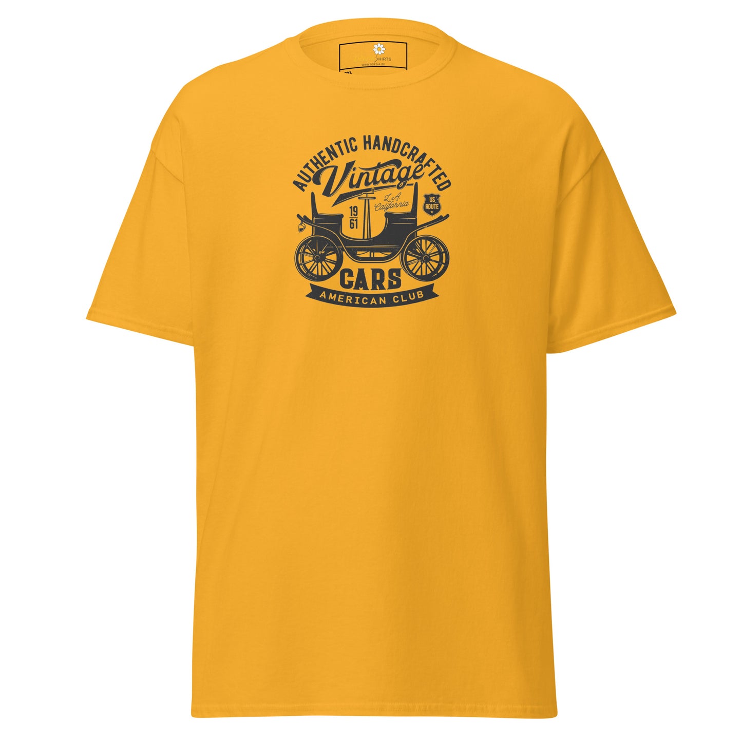 T-shirt classique homme - VINTAGE OLD CAR - GRAND