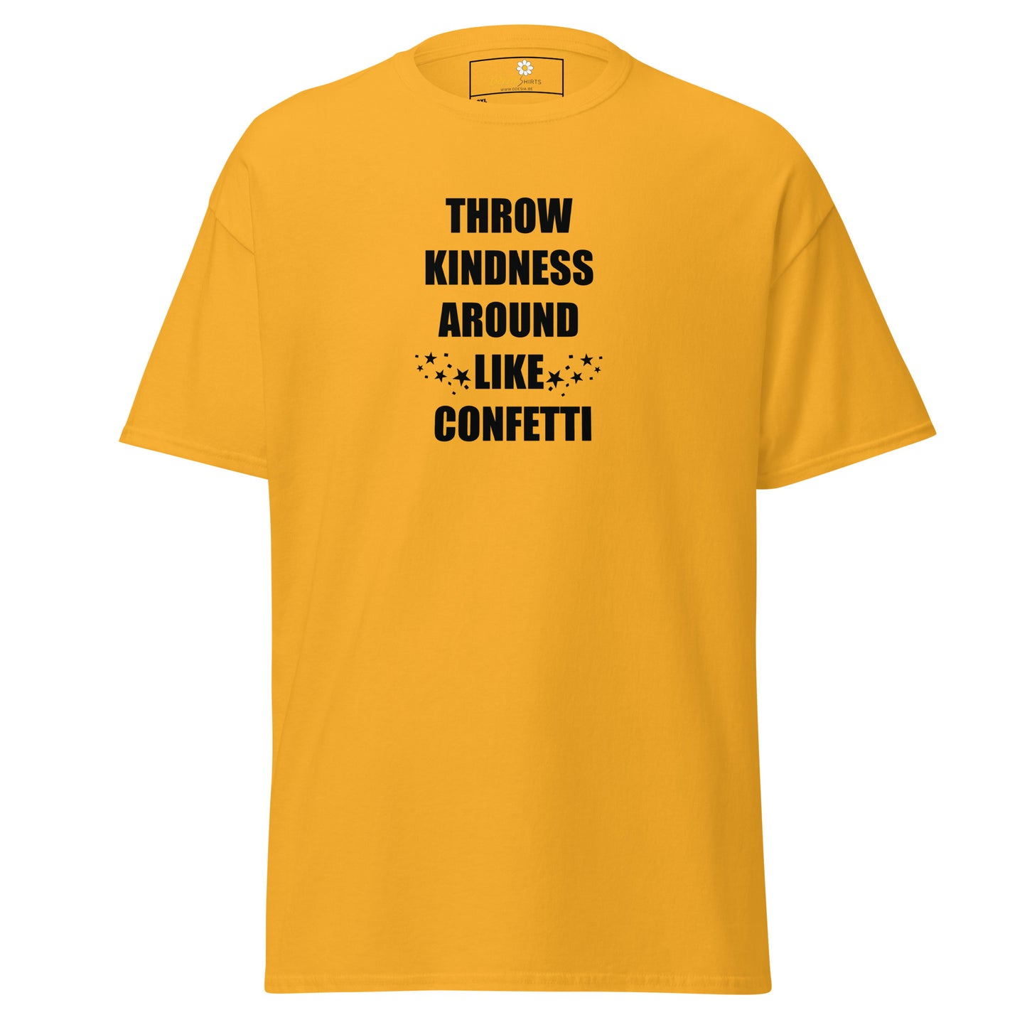 T-shirt classique pour homme - TEXT THROW KINDNESS AROUND - BIG