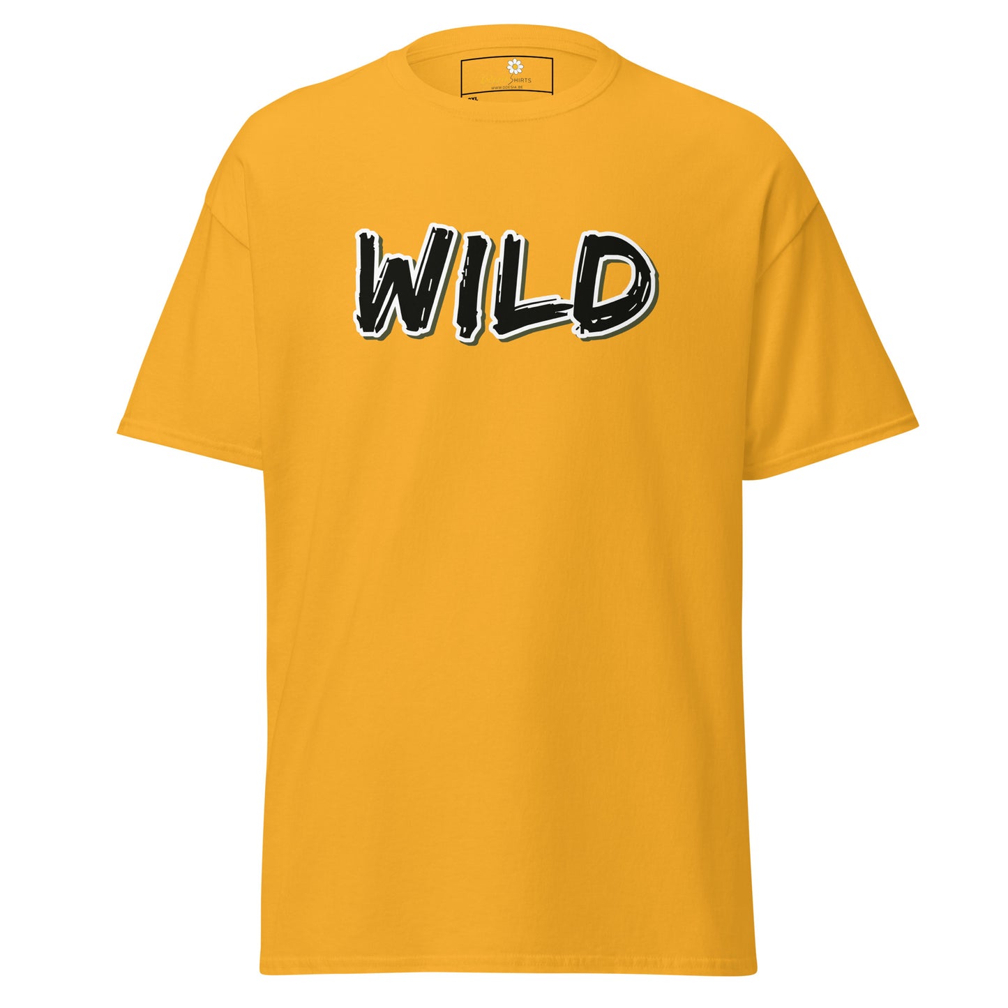 T-shirt classique pour homme - TEXT WILD - BIG