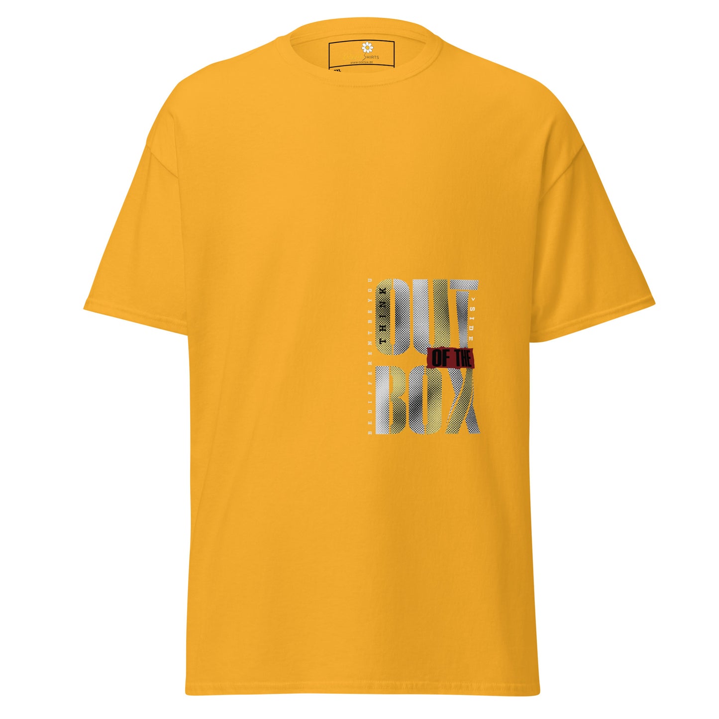 T-shirt classique pour homme - TEXT OUT OF THE BOX - GRAND