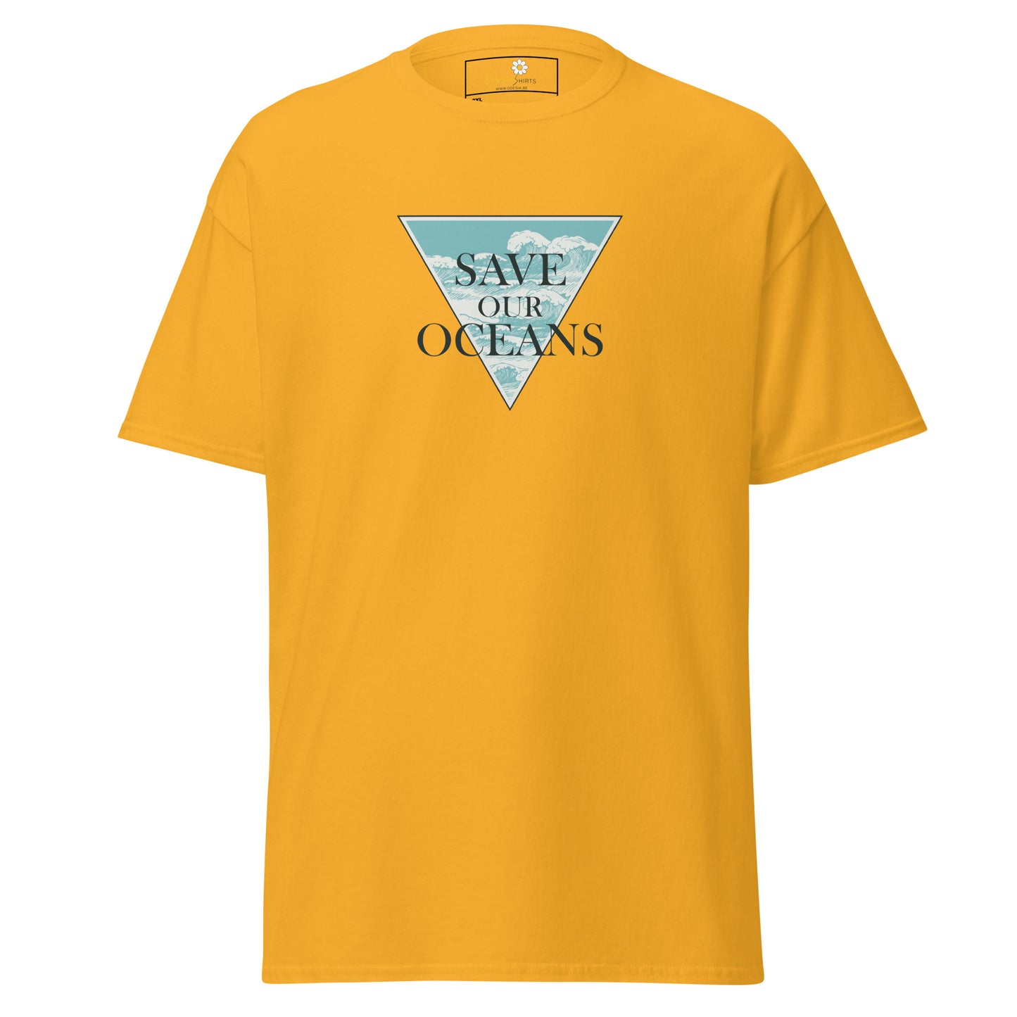 Unisex classic t-shirt - ECOLOGY SAVE OUR OCEANS - BIG