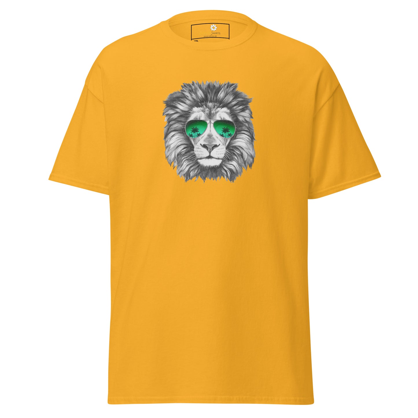 T-shirt classique homme - WILDLIFE FUN LION GLASSES - BIG
