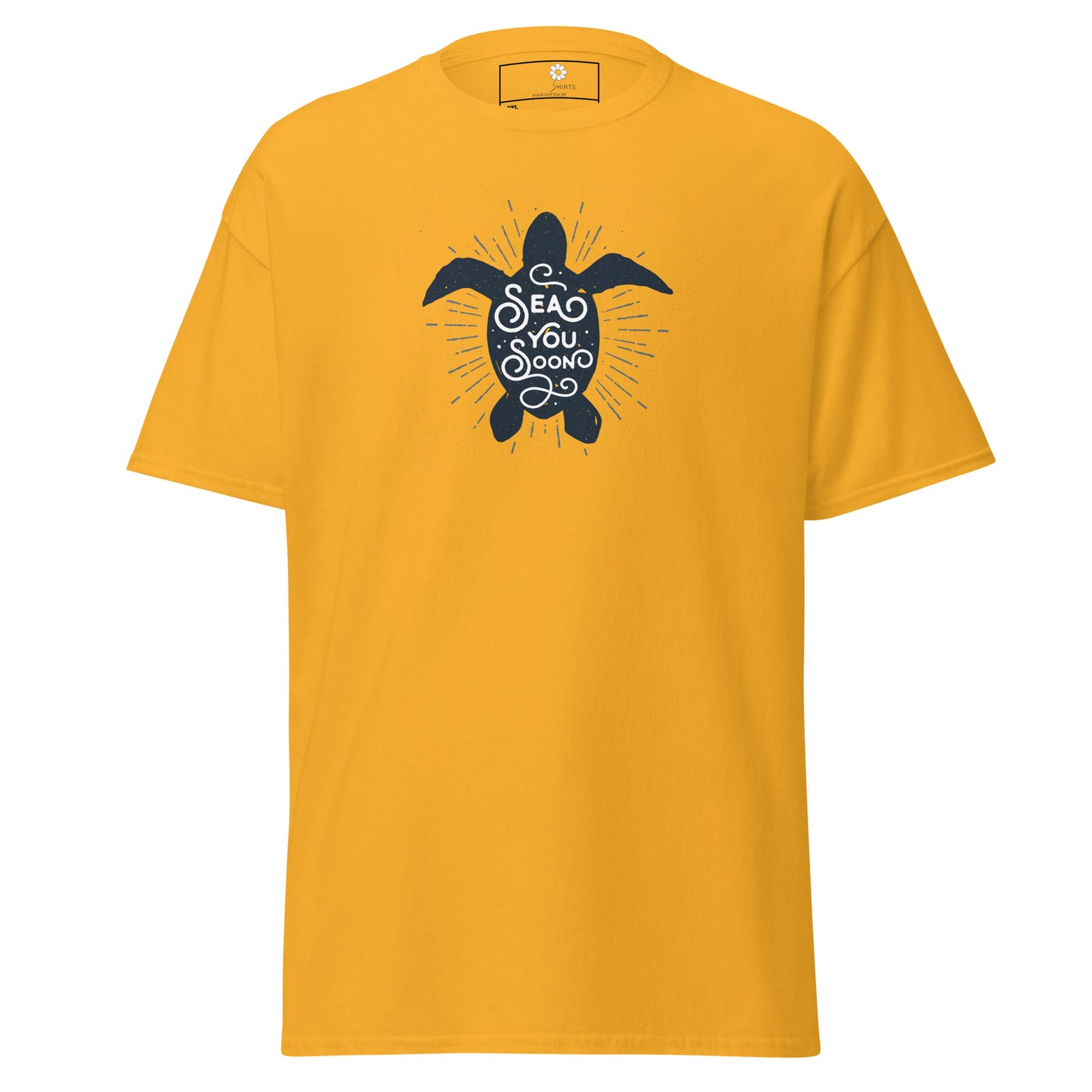 T-shirt classique pour homme - WILDLIFE TURTLE SEE YOU - BIG