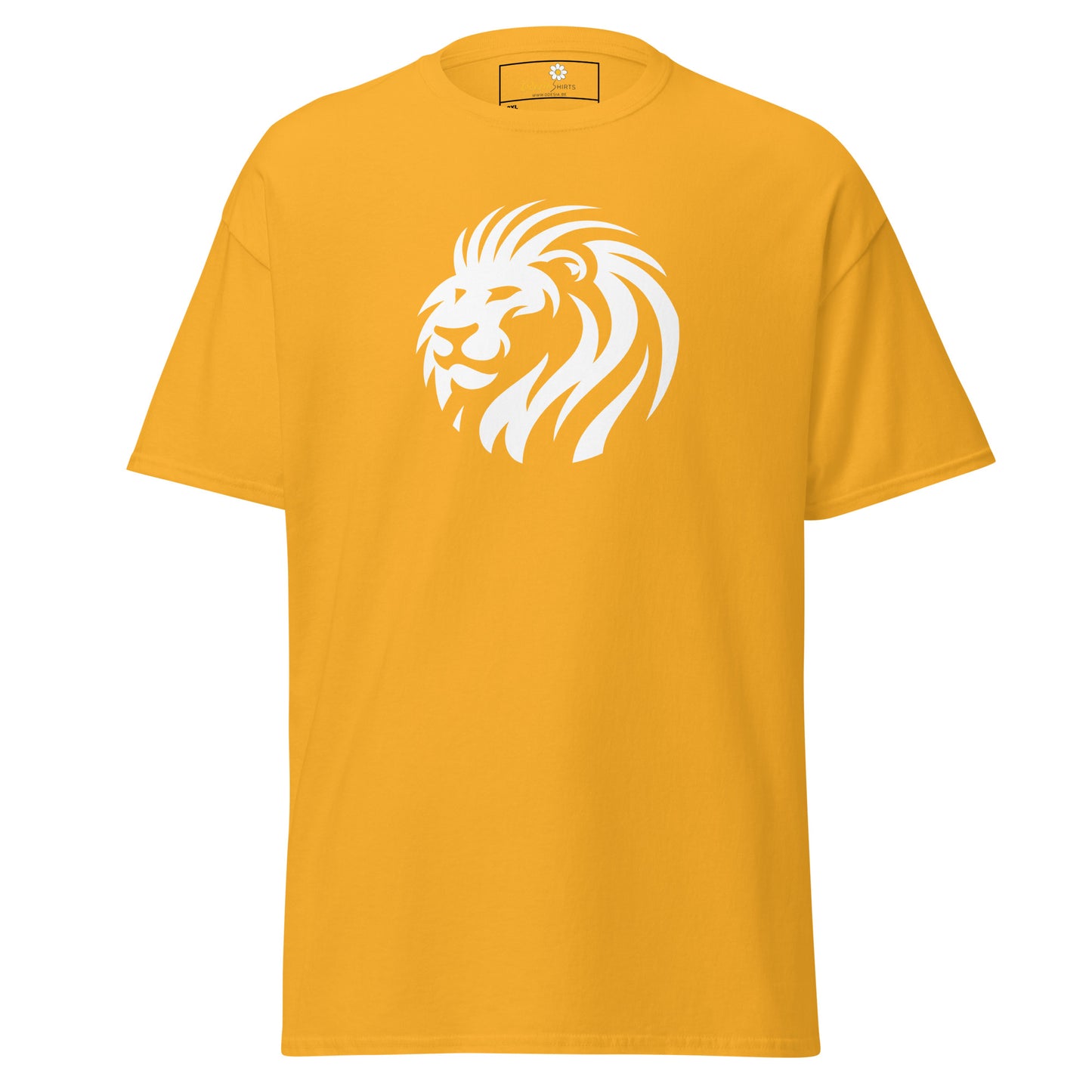 T-shirt classique pour homme - WILDLIFE LION HEAD HEAD CIRCLE - BIG