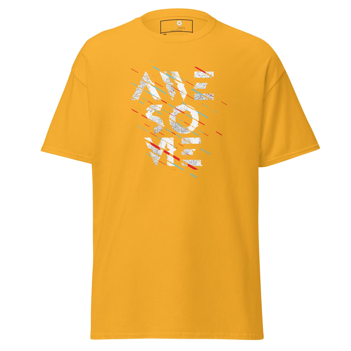 T-shirt classique pour homme - Texte génial - Grand