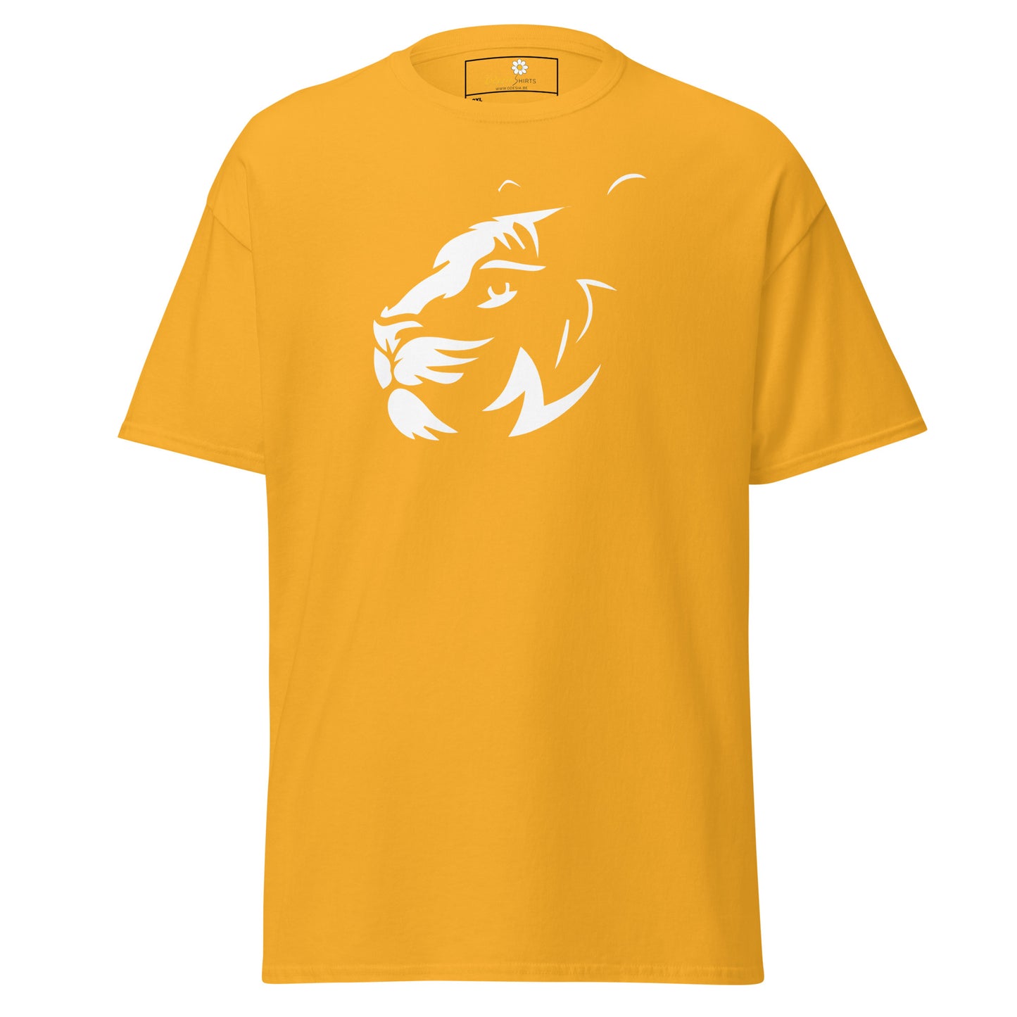 Klassiek T-shirt voor heren - WILDLIFE BIG CAT HEAD - GROOT
