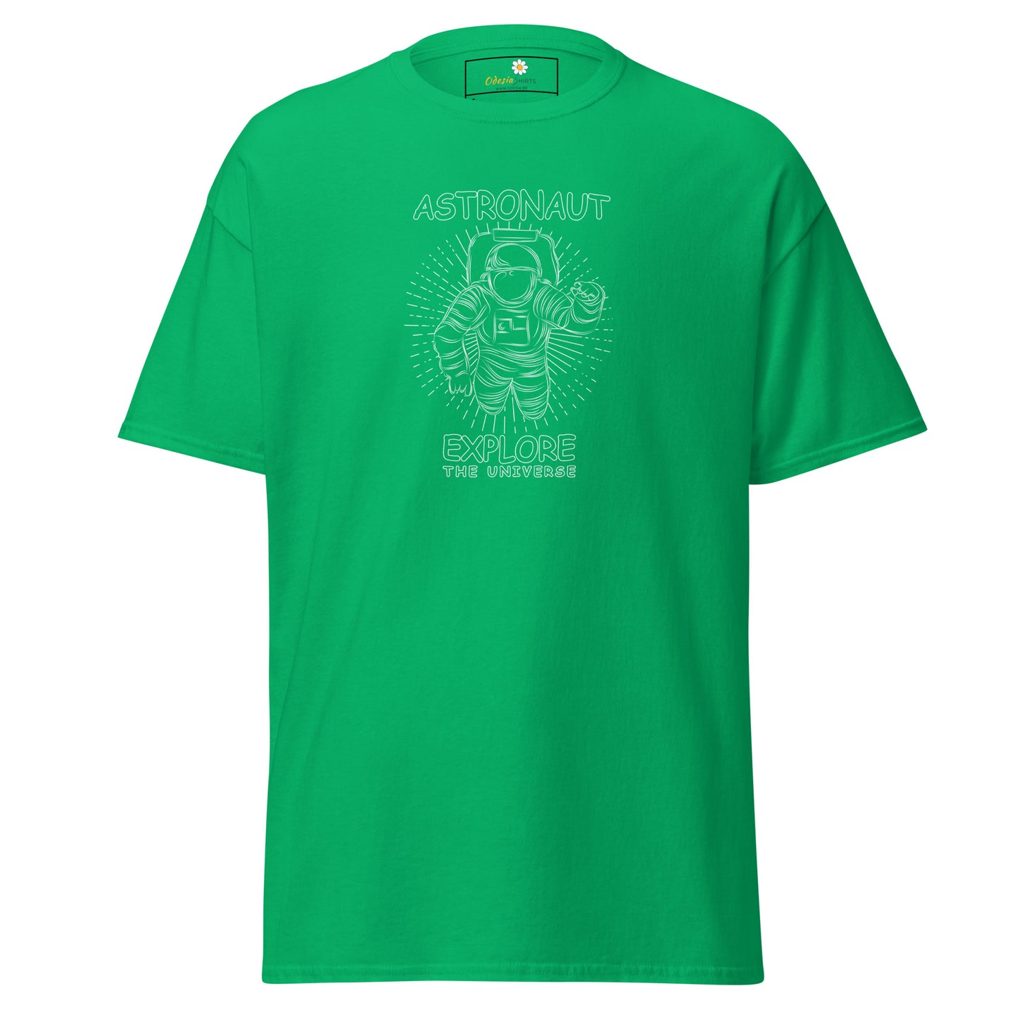T-shirt classique unisexe - ASTRONAUT EXPLORE UNIVERSE - REGULAR