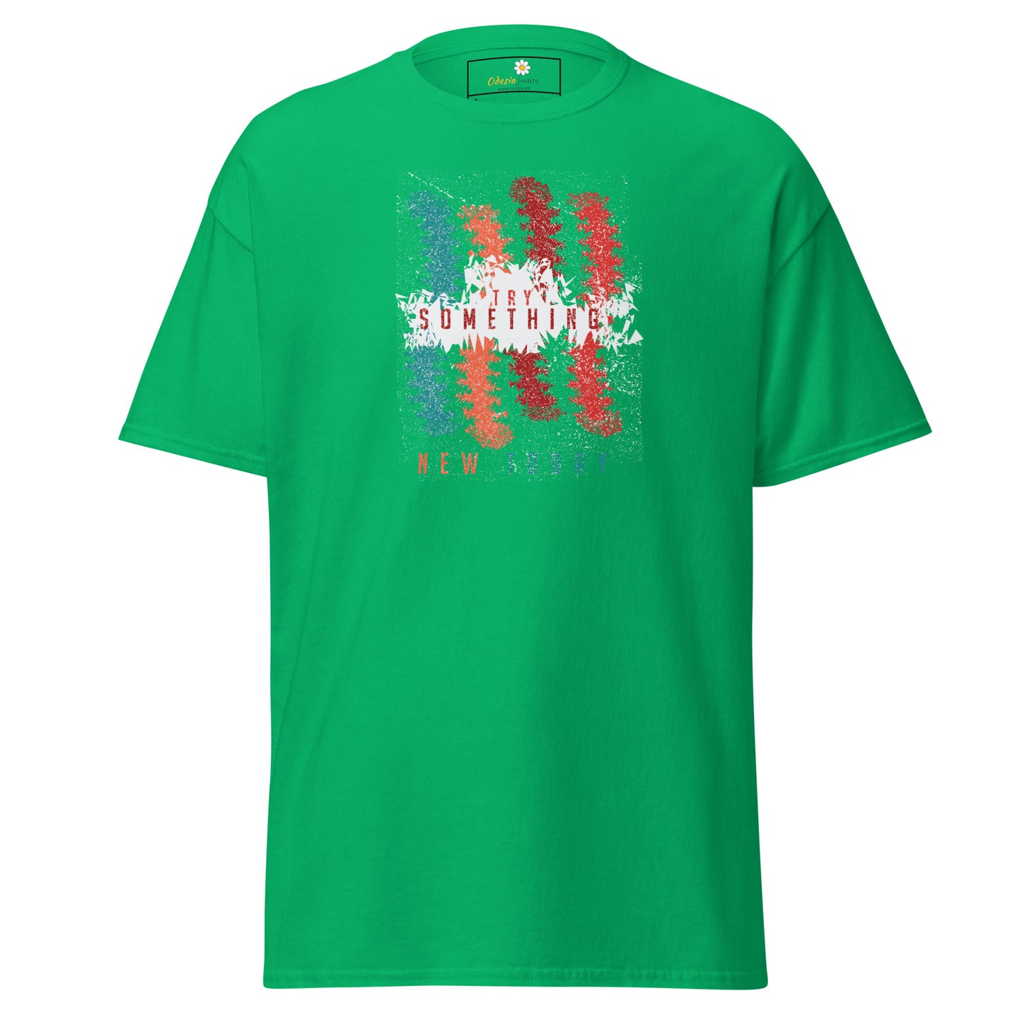 T-shirt classique unisexe - Lignes de couleurs abstraites - Standard