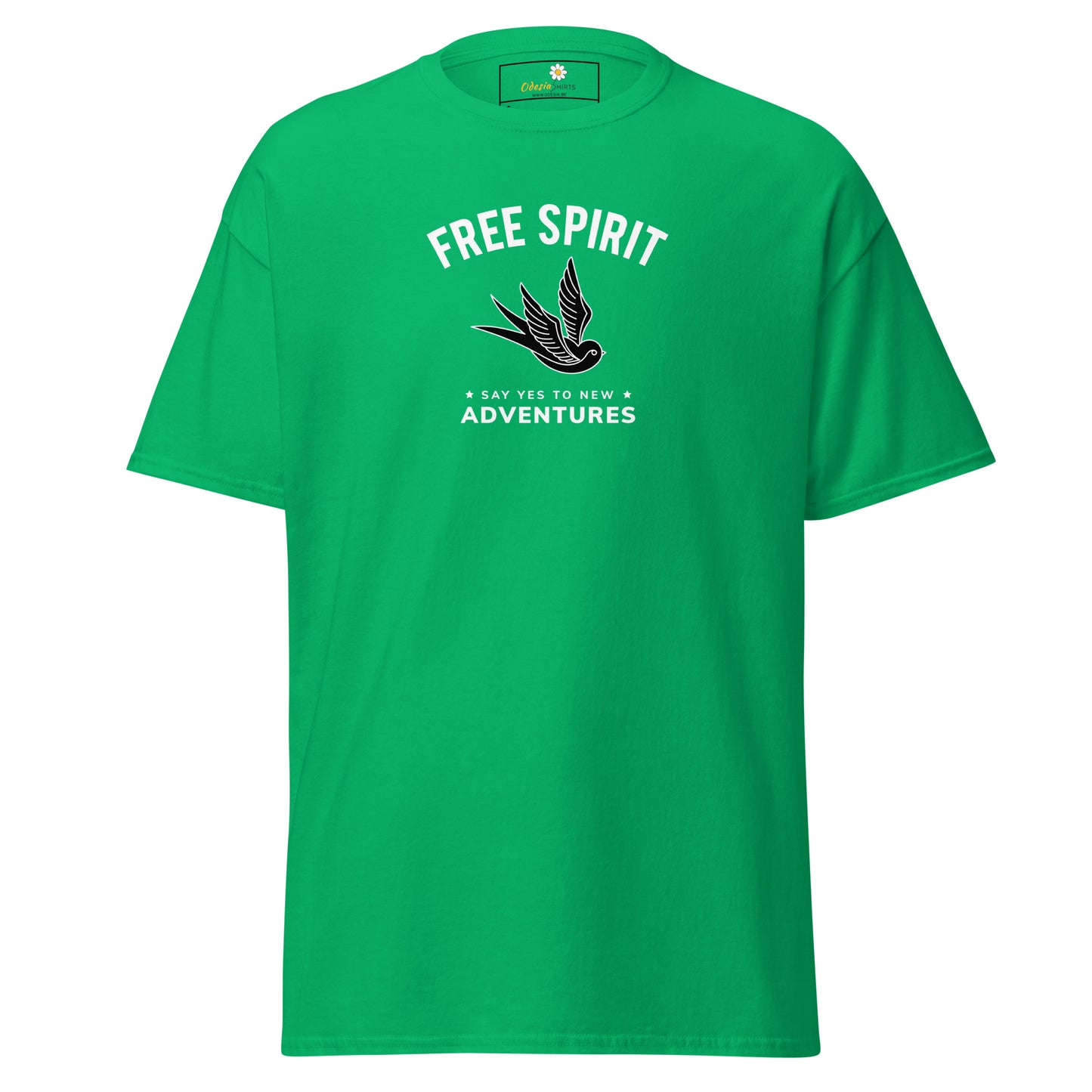 Unisex classic t-shirt - SPIRITUAL FREE SPIRIT SAY YES - REGULAR
