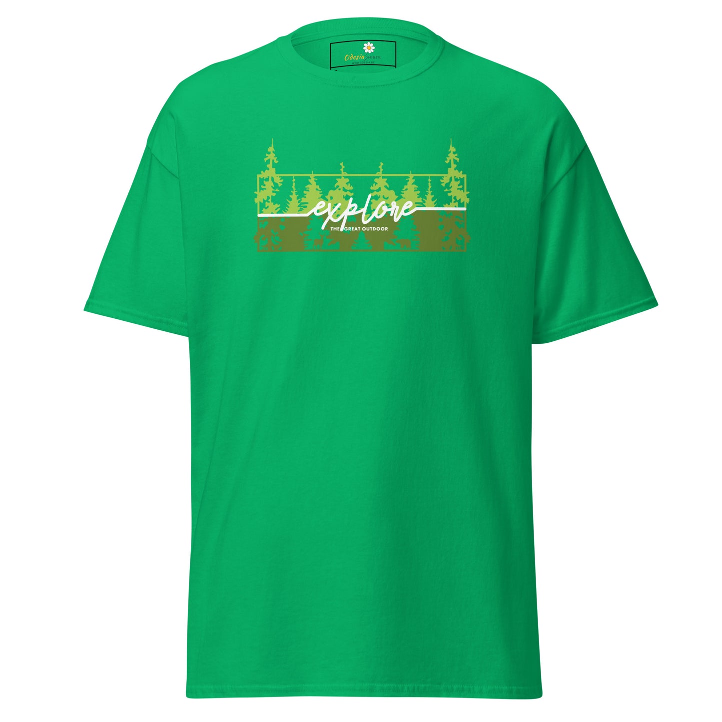 T-shirt classique unisexe - AVENTURE EXPLORE TREES - REGULAR