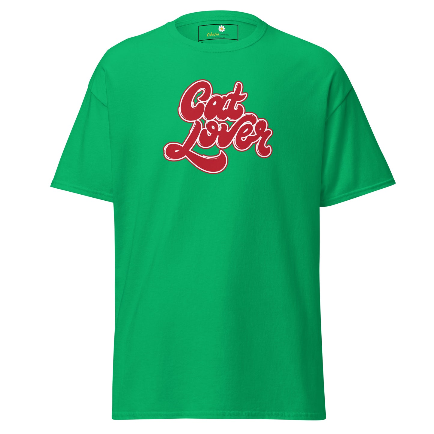 Unisex classic t-shirt - ANIMALS TEXT CAT LOVER - REGULAR