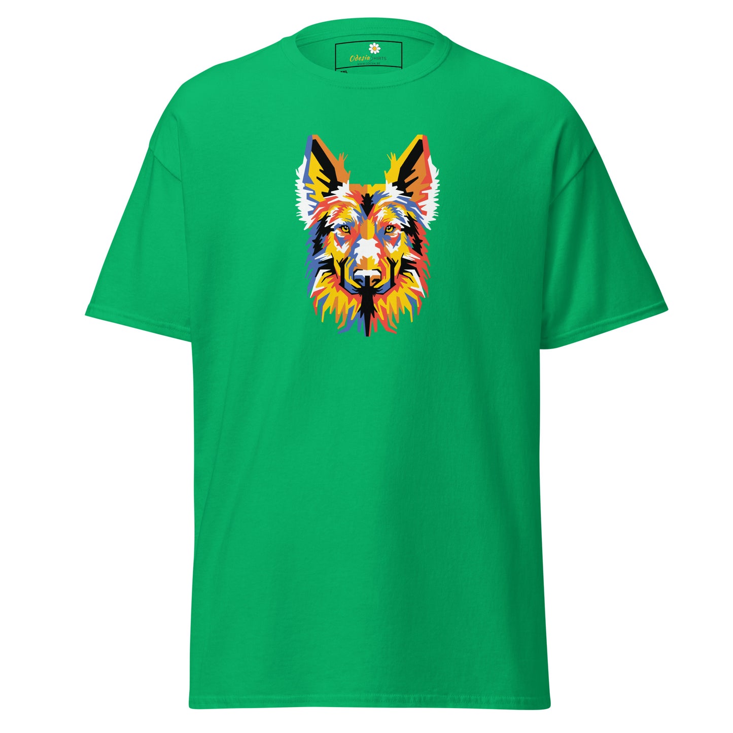 T-shirt classique unisexe - ANIMAUX DG HEAD - GRAND