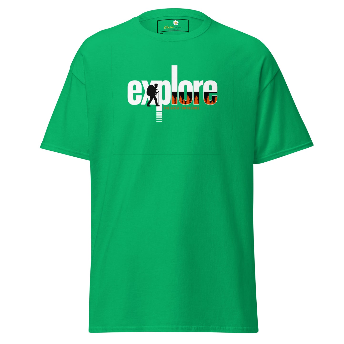 Unisex classic t-shirt - ADVENTURE EXPLORE - BIG