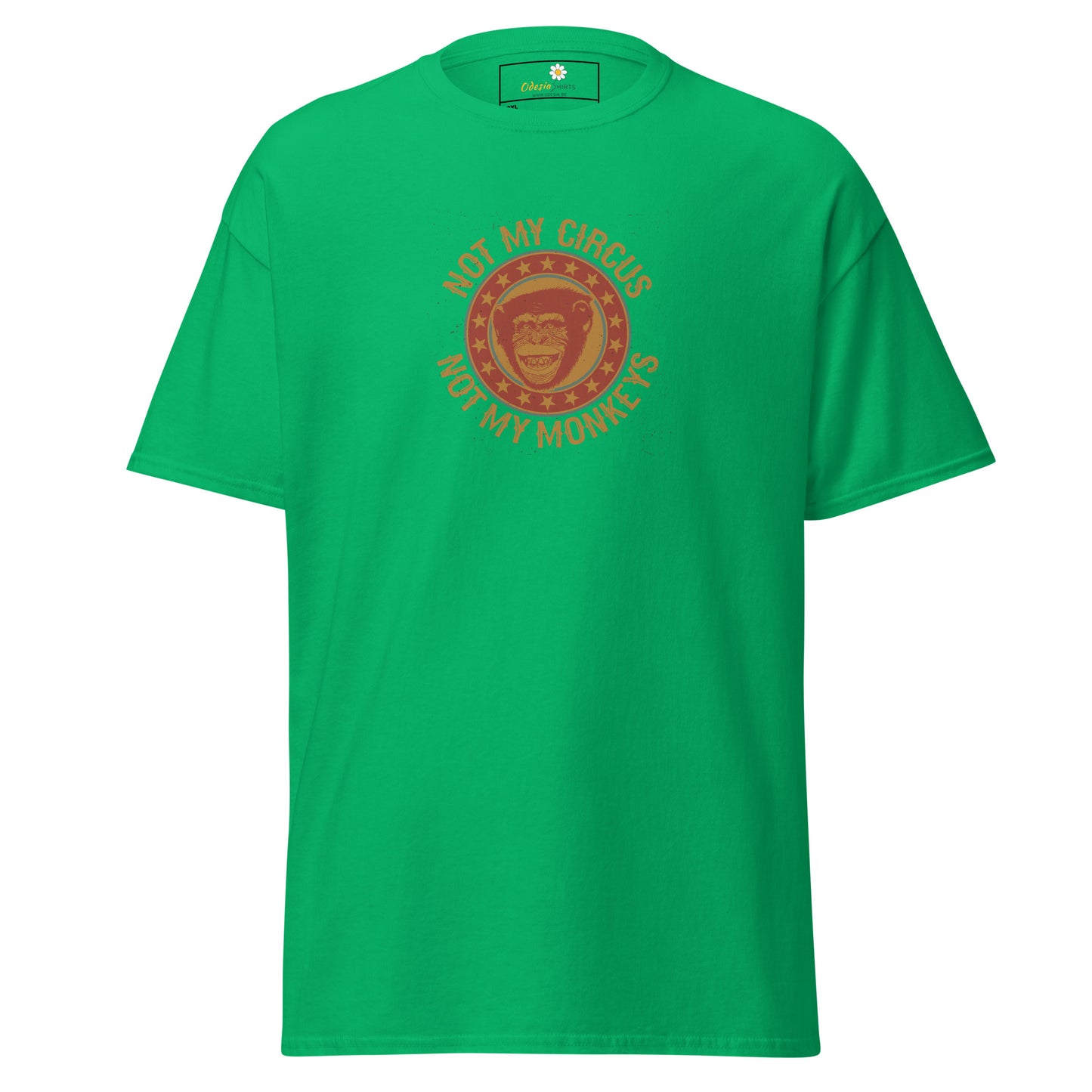 T-shirt classique homme - VINTAGE NOT MY MONKEYS CIRCUS - GRAND