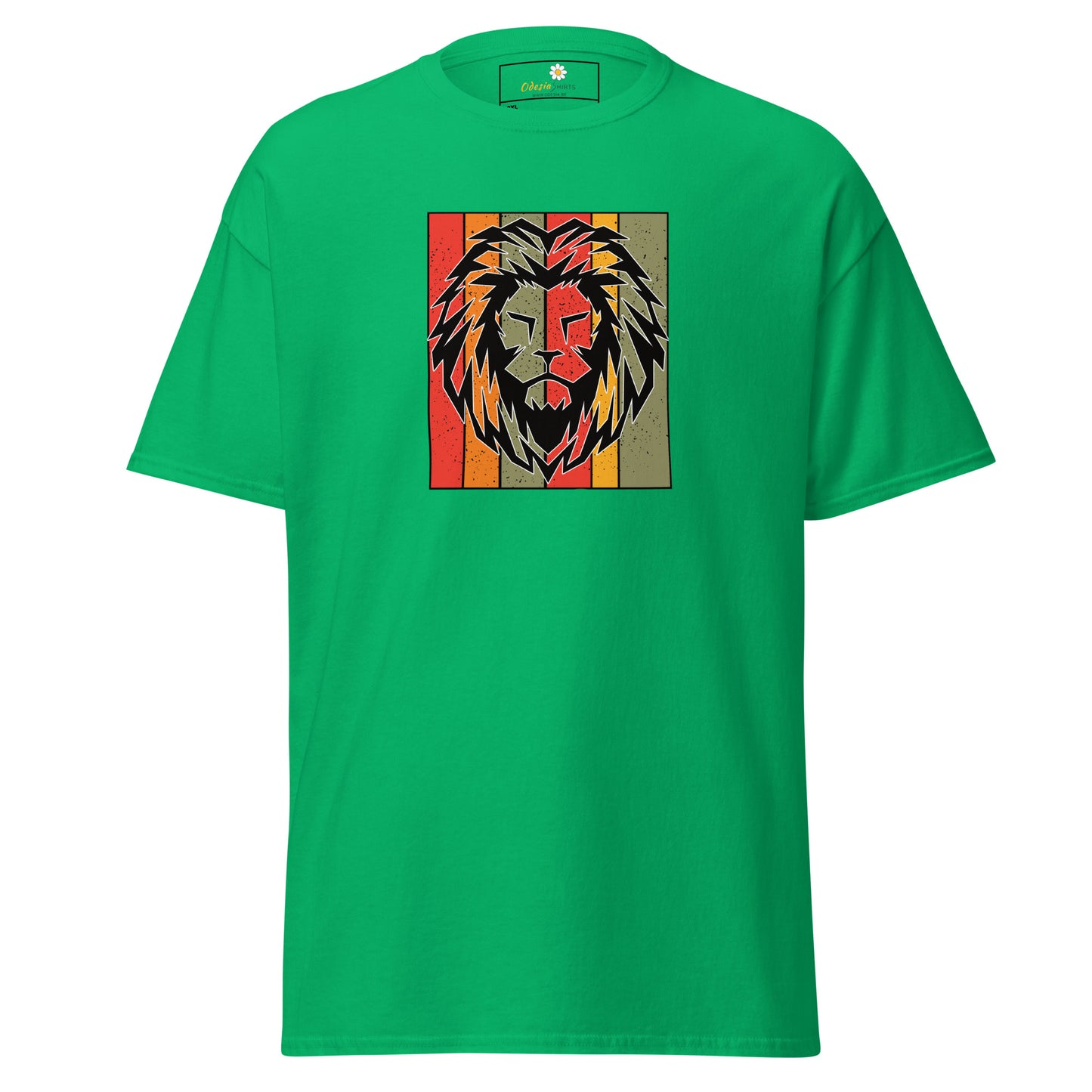 T-shirt classique homme - WILDLIFE LION HEAD - BIG