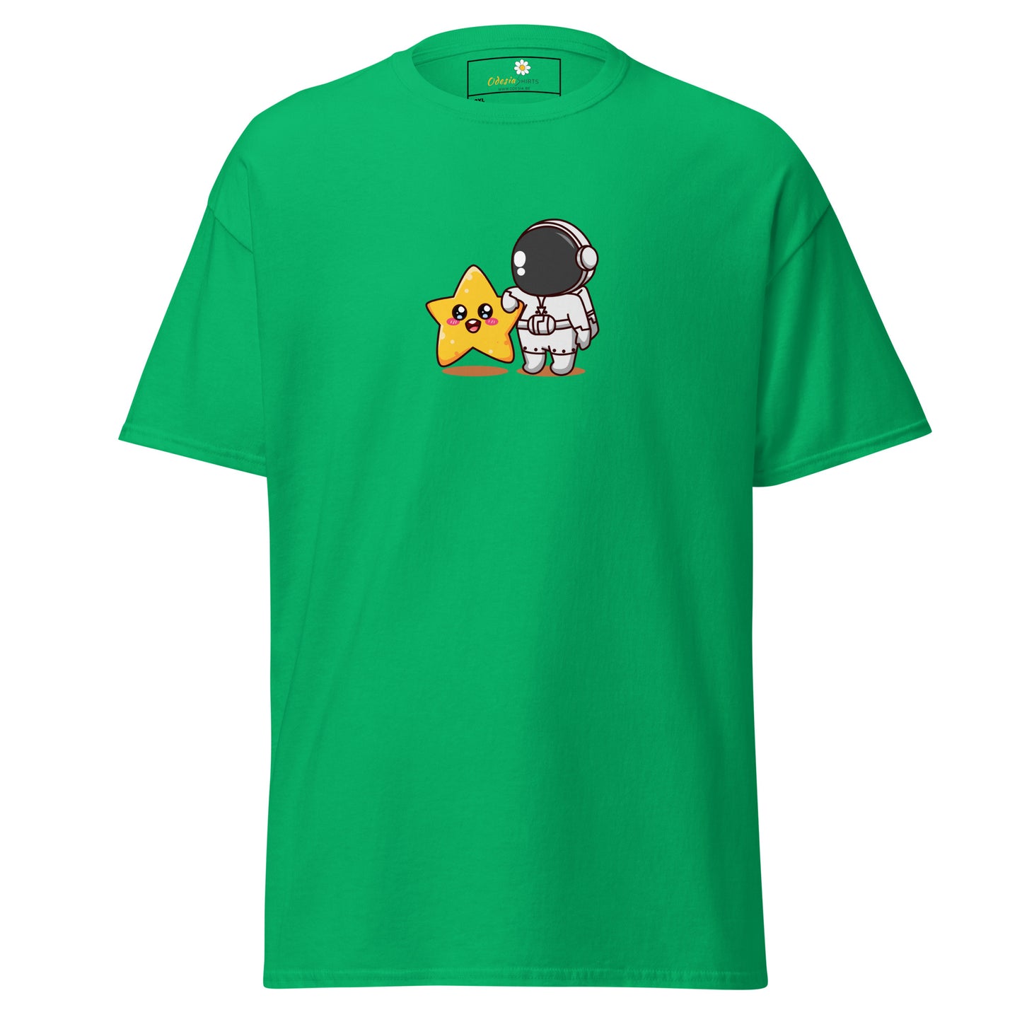 Unisex classic t-shirt - ASTRONAUT MINI STAR - BIG