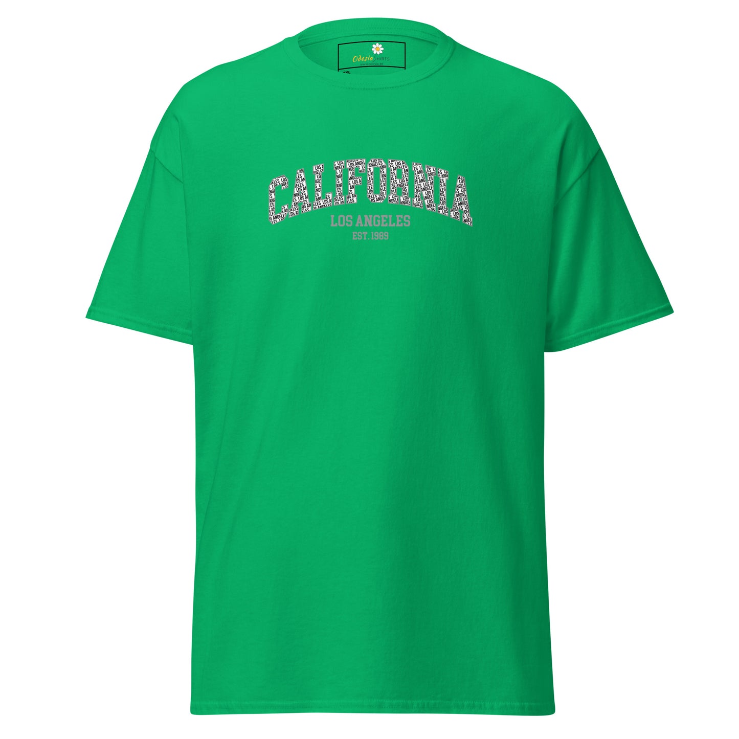 Klassiek T-shirt voor heren - TEXT CALIFORNIA MORE - GROOT