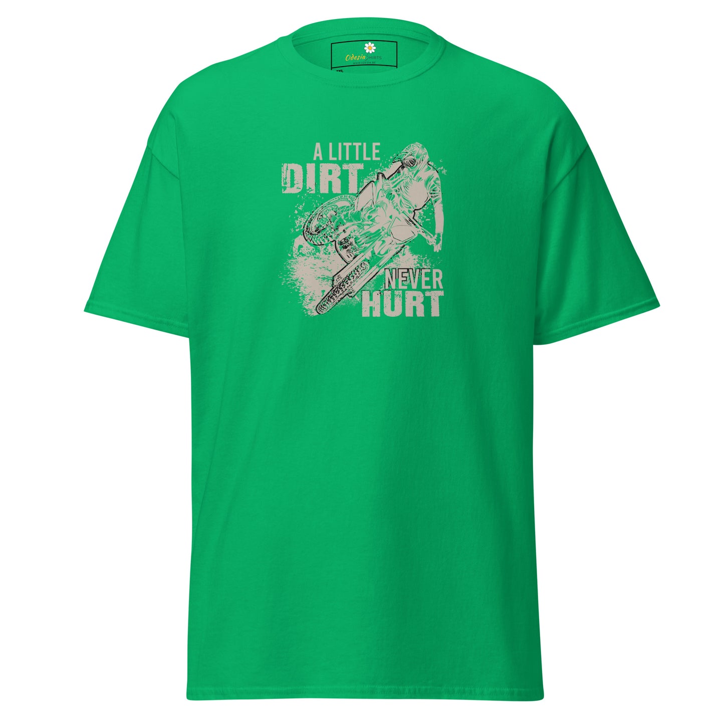 Unisex classic t-shirt - ADVENTURE DIRT NEVER HURT - BIG
