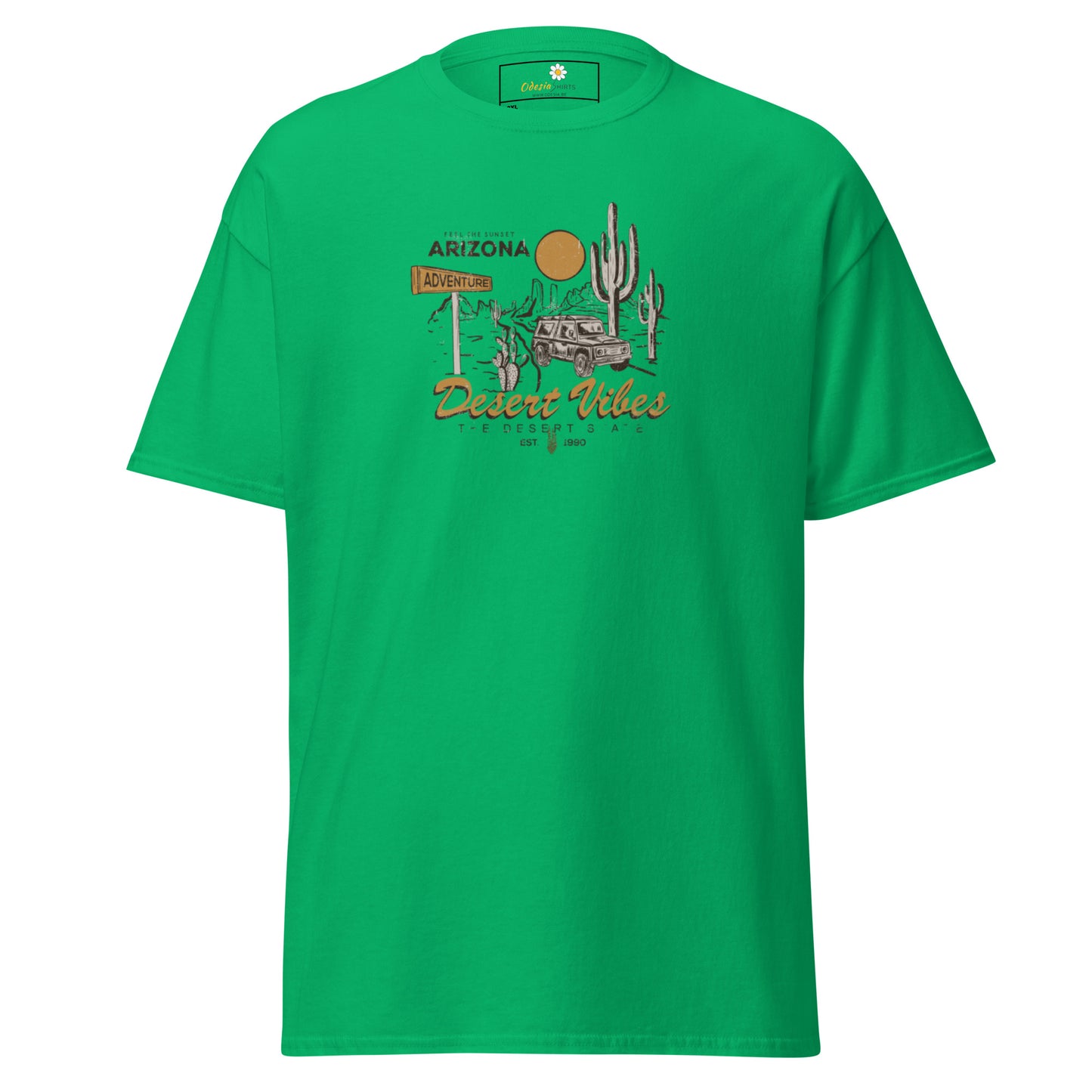 Unisex classic t-shirt - ADVENTURE DESERT VIBES - BIG