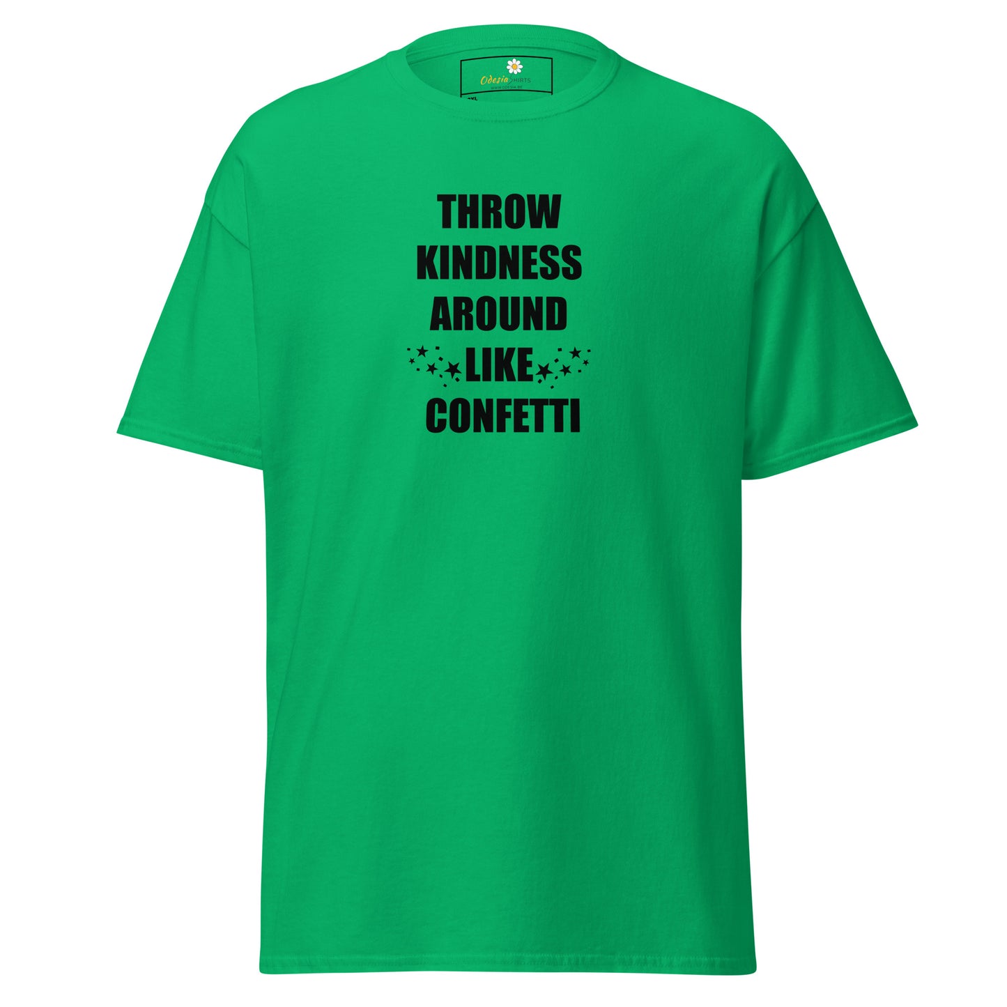 T-shirt classique pour homme - TEXT THROW KINDNESS AROUND - BIG
