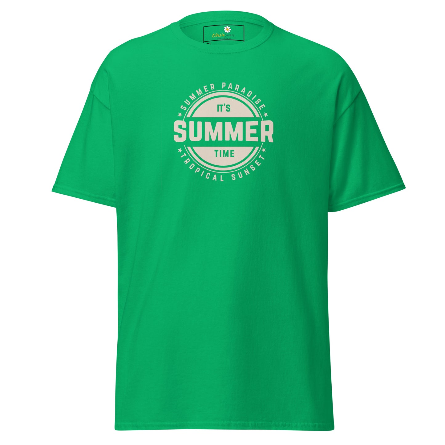 T-shirt classique homme - SUMMER TROPICAL - BIG