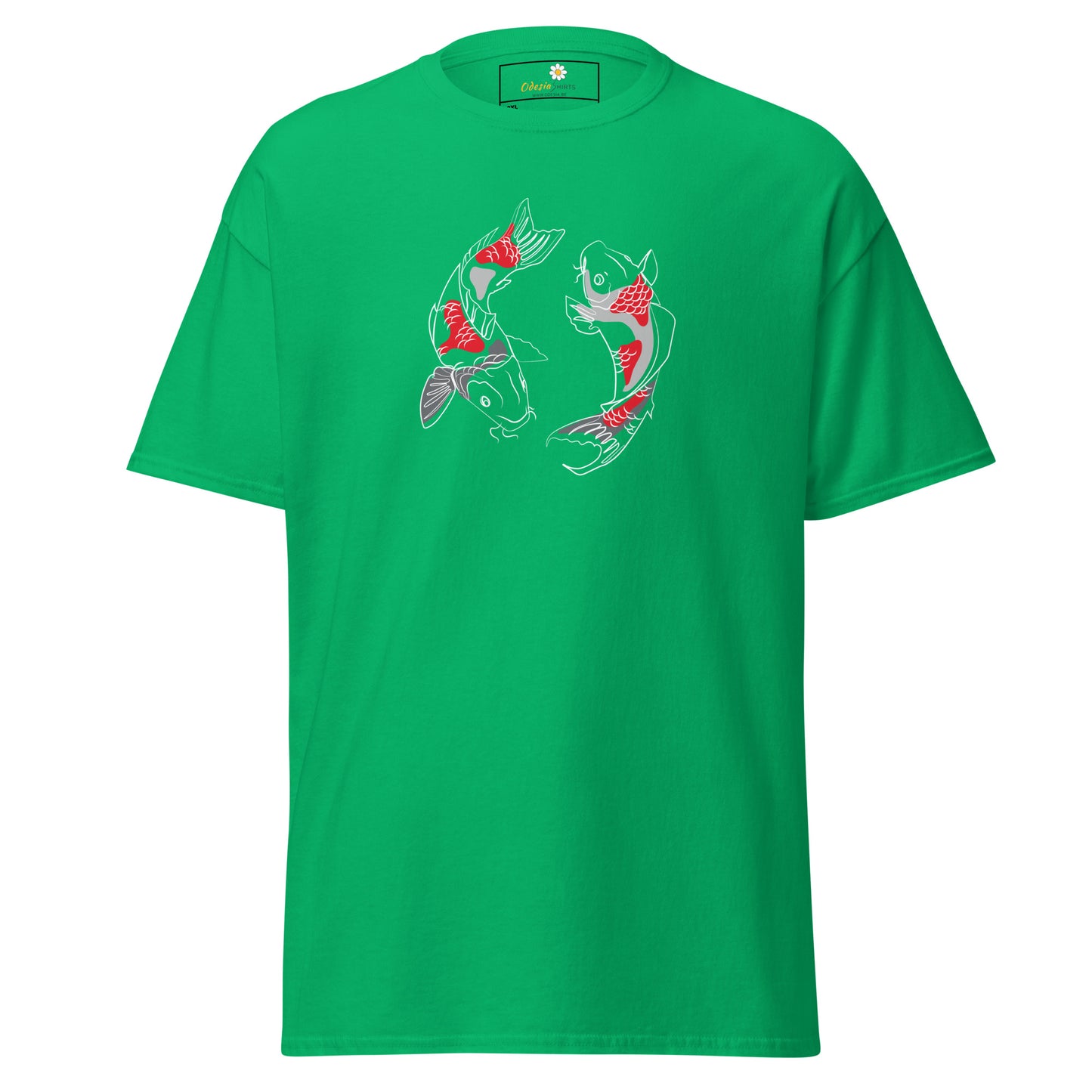 T-shirt classique unisexe - ANIMAUX KOI FISH - GRAND