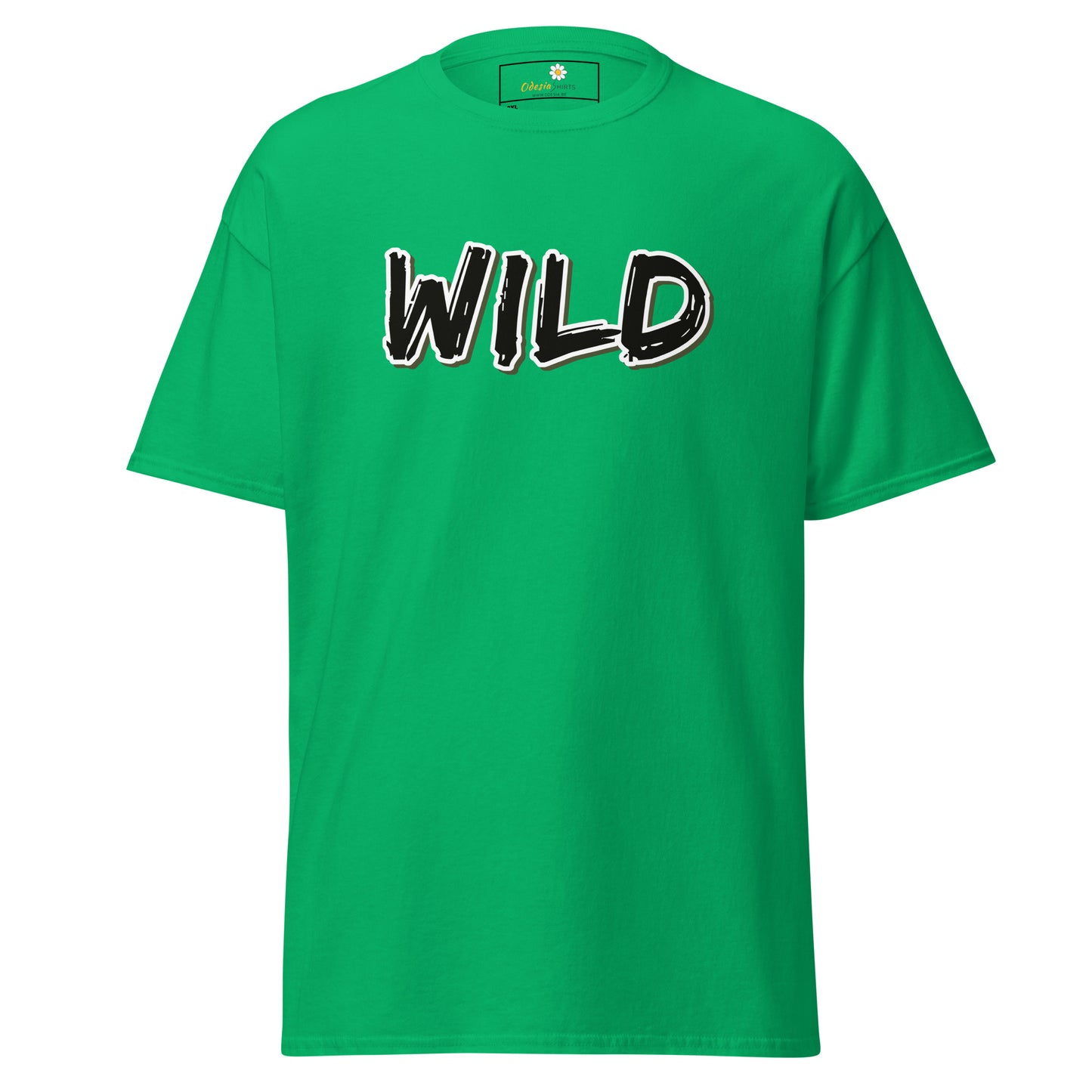 T-shirt classique pour homme - TEXT WILD - BIG