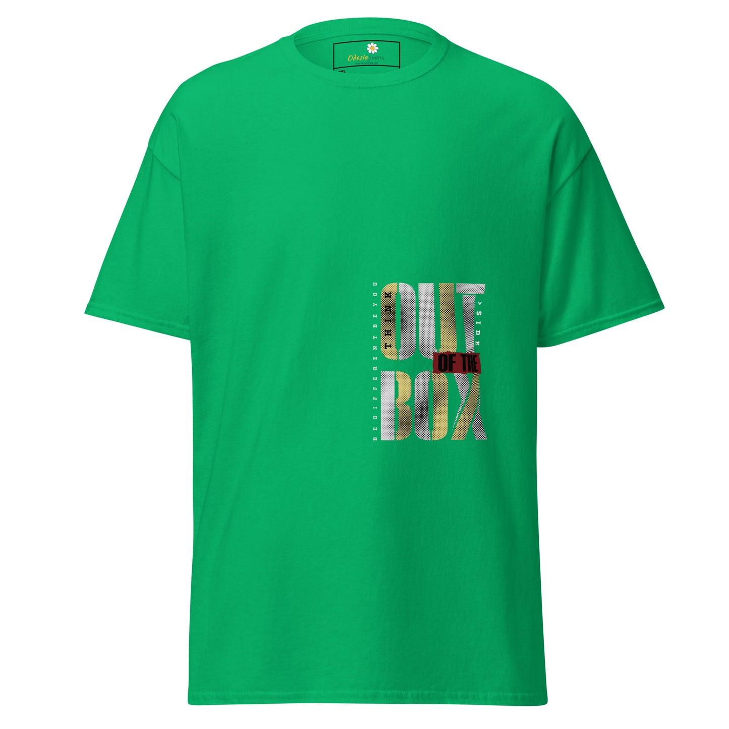 T-shirt classique pour homme - TEXT OUT OF THE BOX - GRAND
